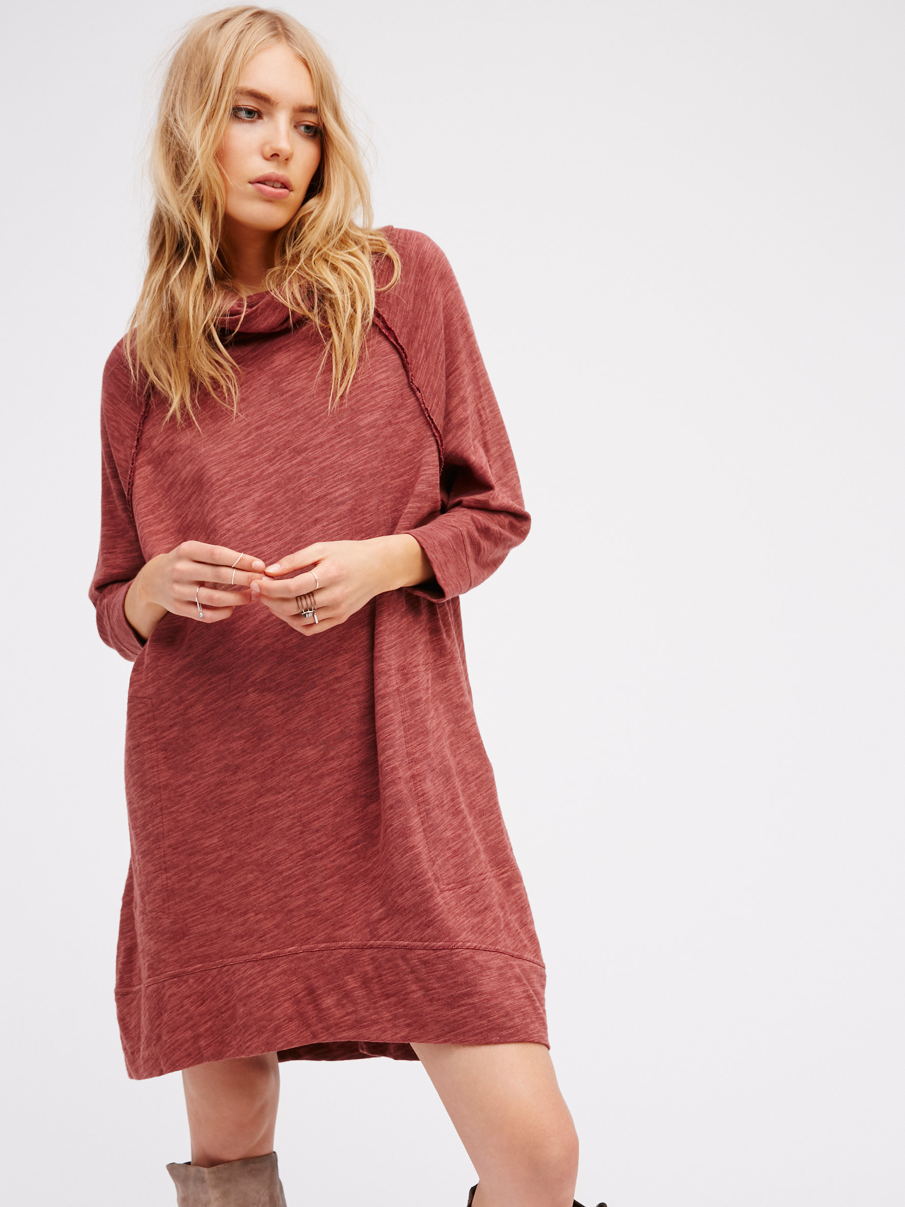 cowl neck cocoon pullover free people