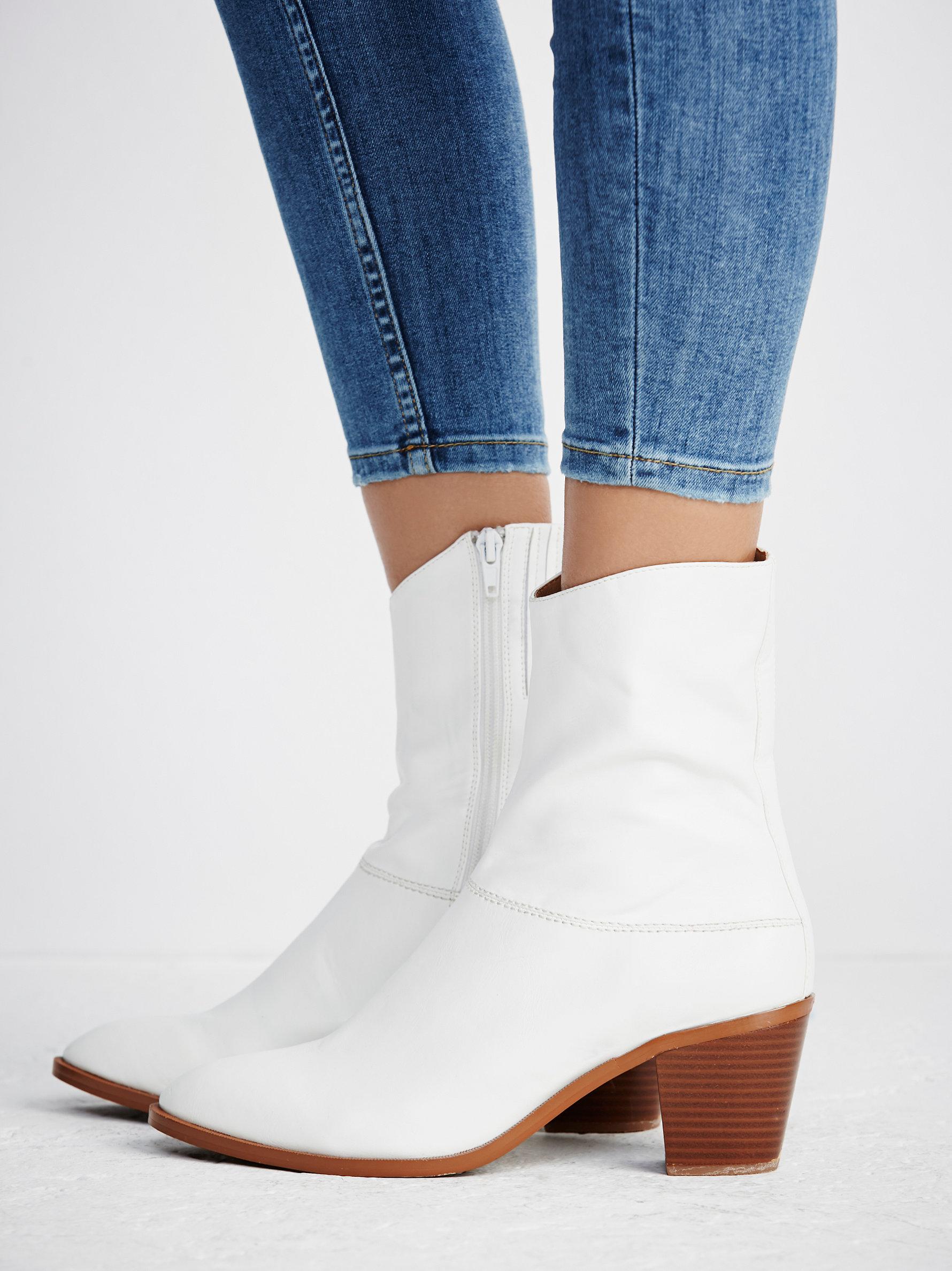 vegan white boots