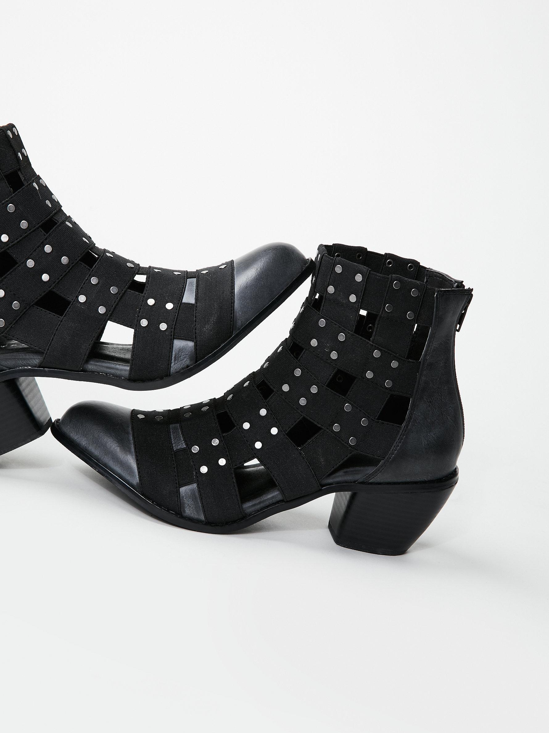 Lyst Free People Vegan Highland Ankle Boot in Black