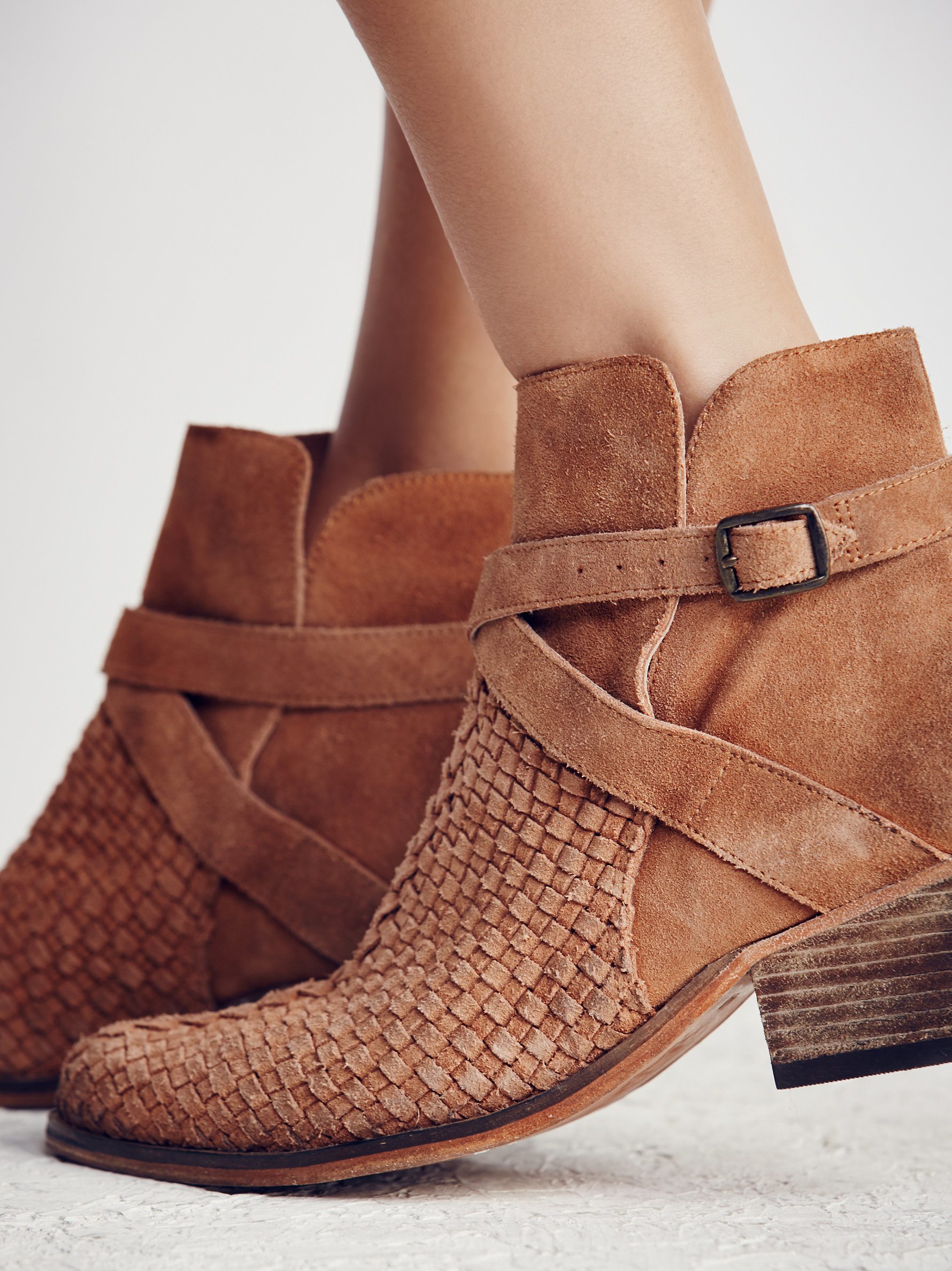 free people woven booties