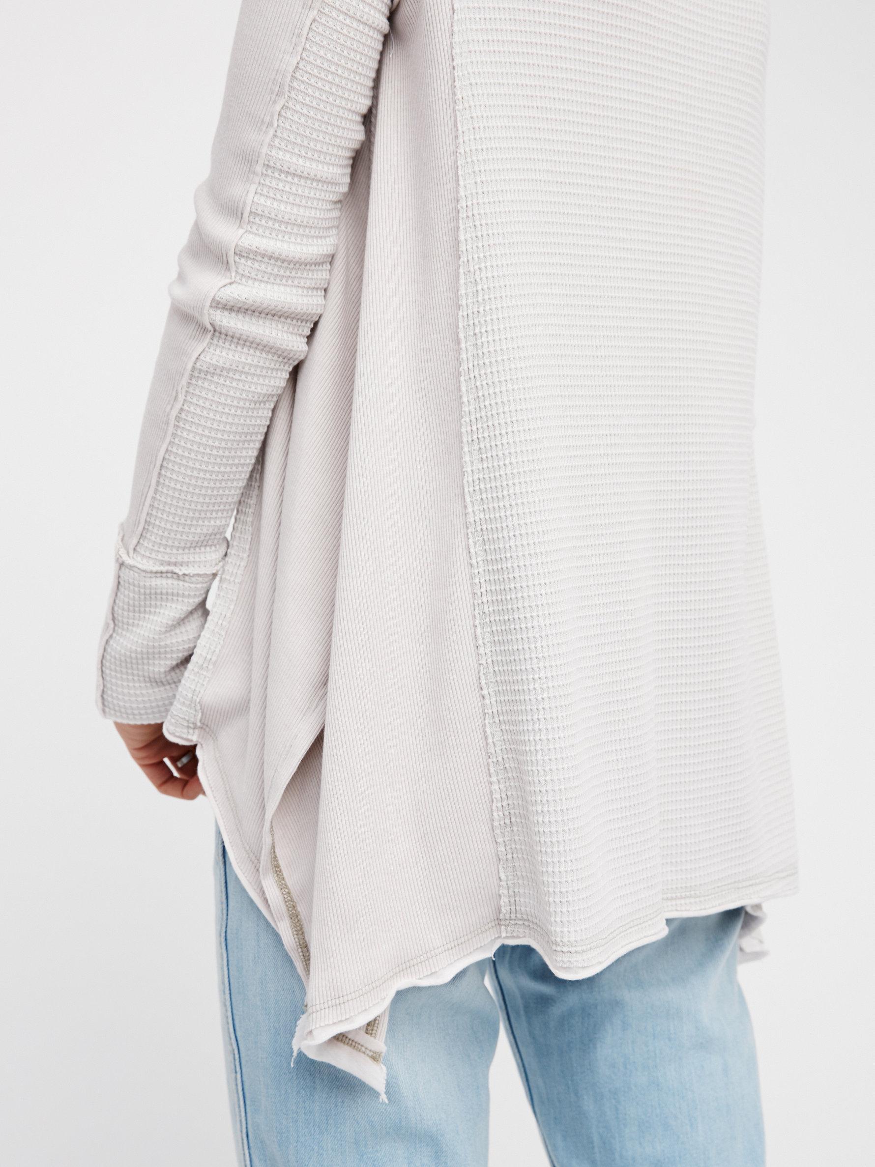 Free People We The Free Pacific Thermal in Gray Lyst