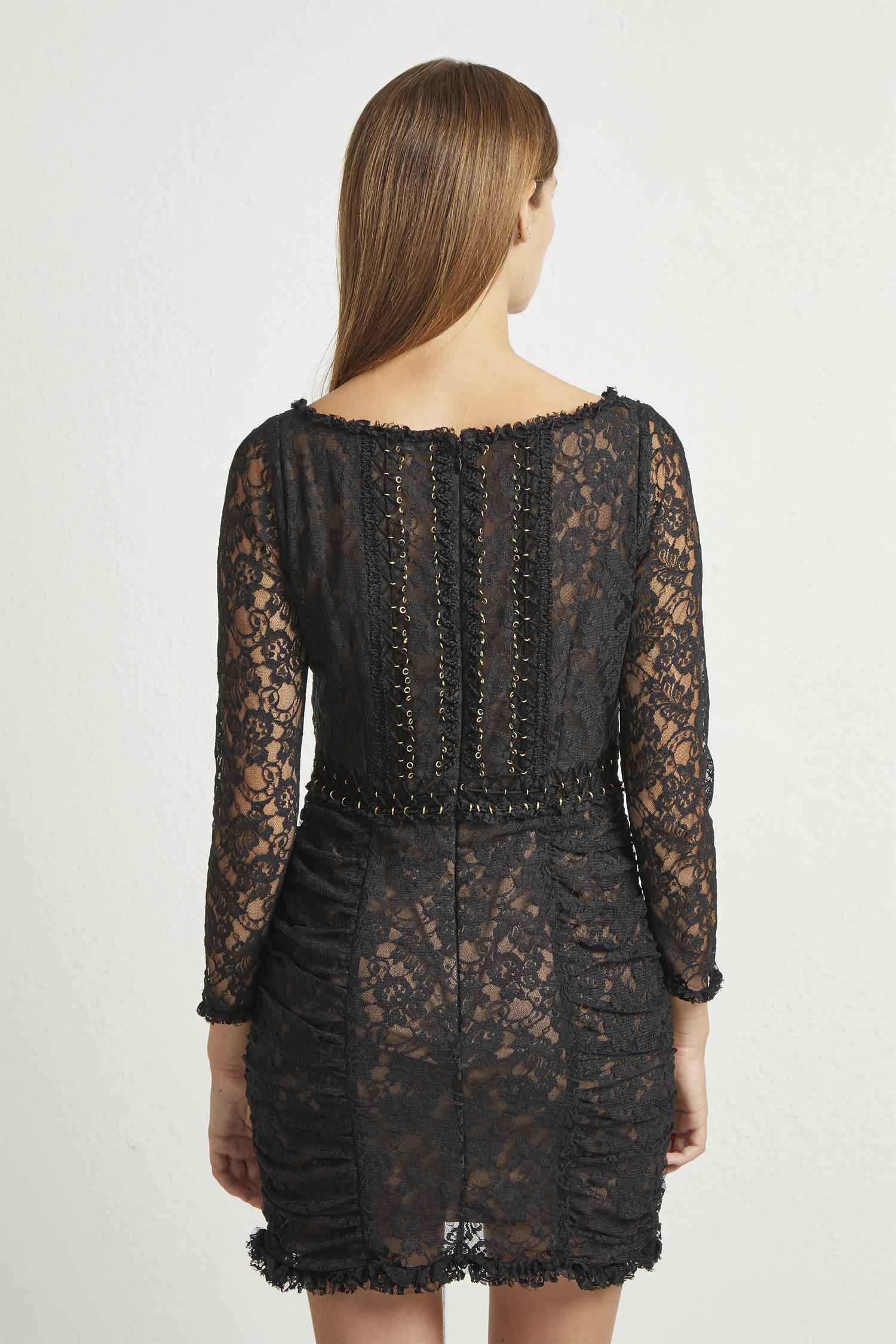 muriel lace bodycon dress