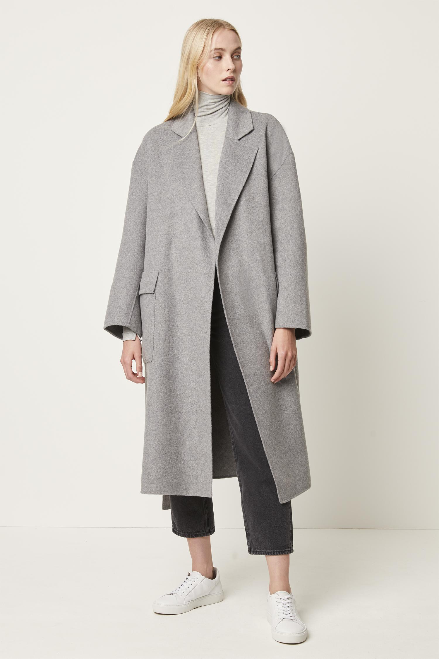 french connection grey coat