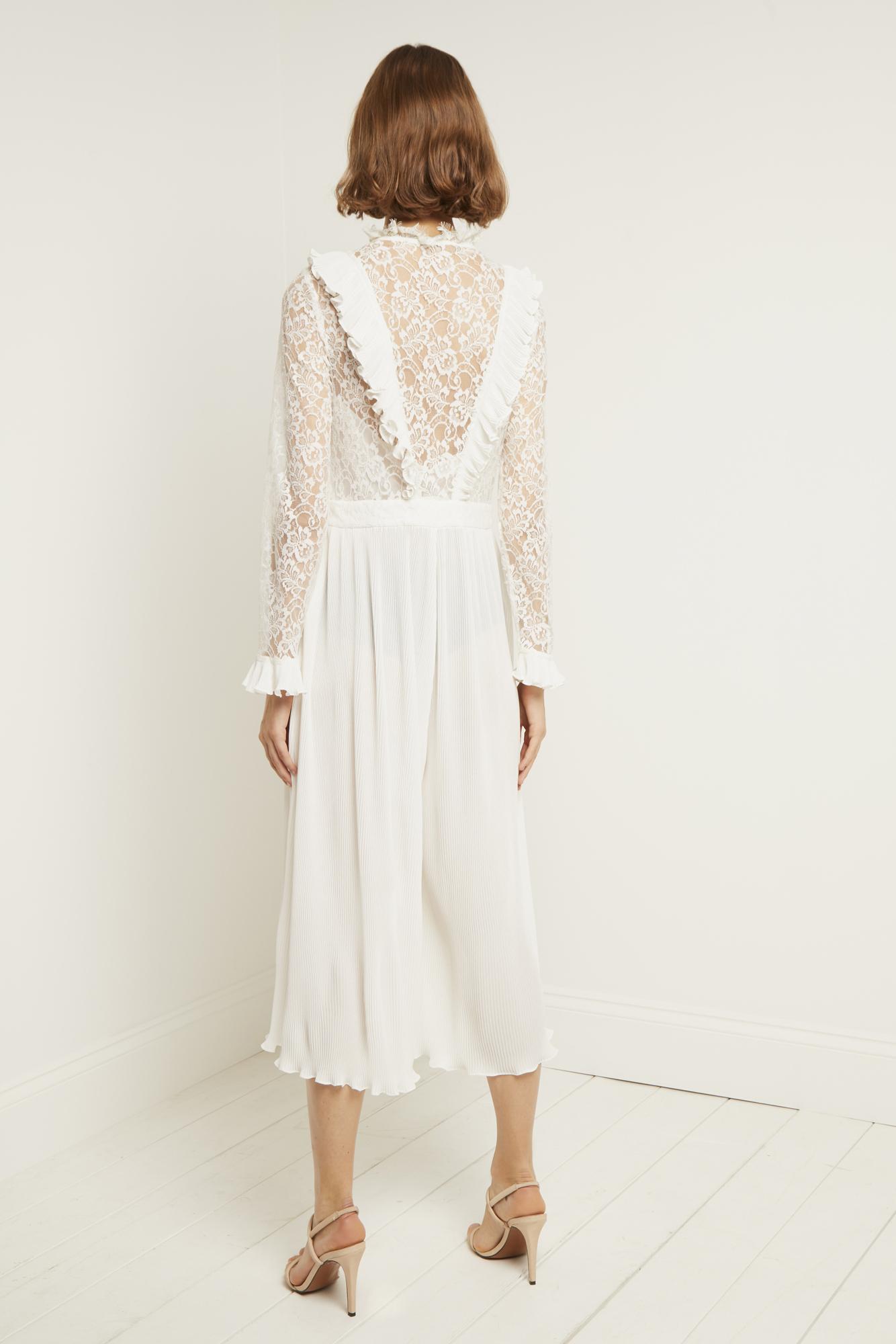 clandre vintage lace jumpsuit