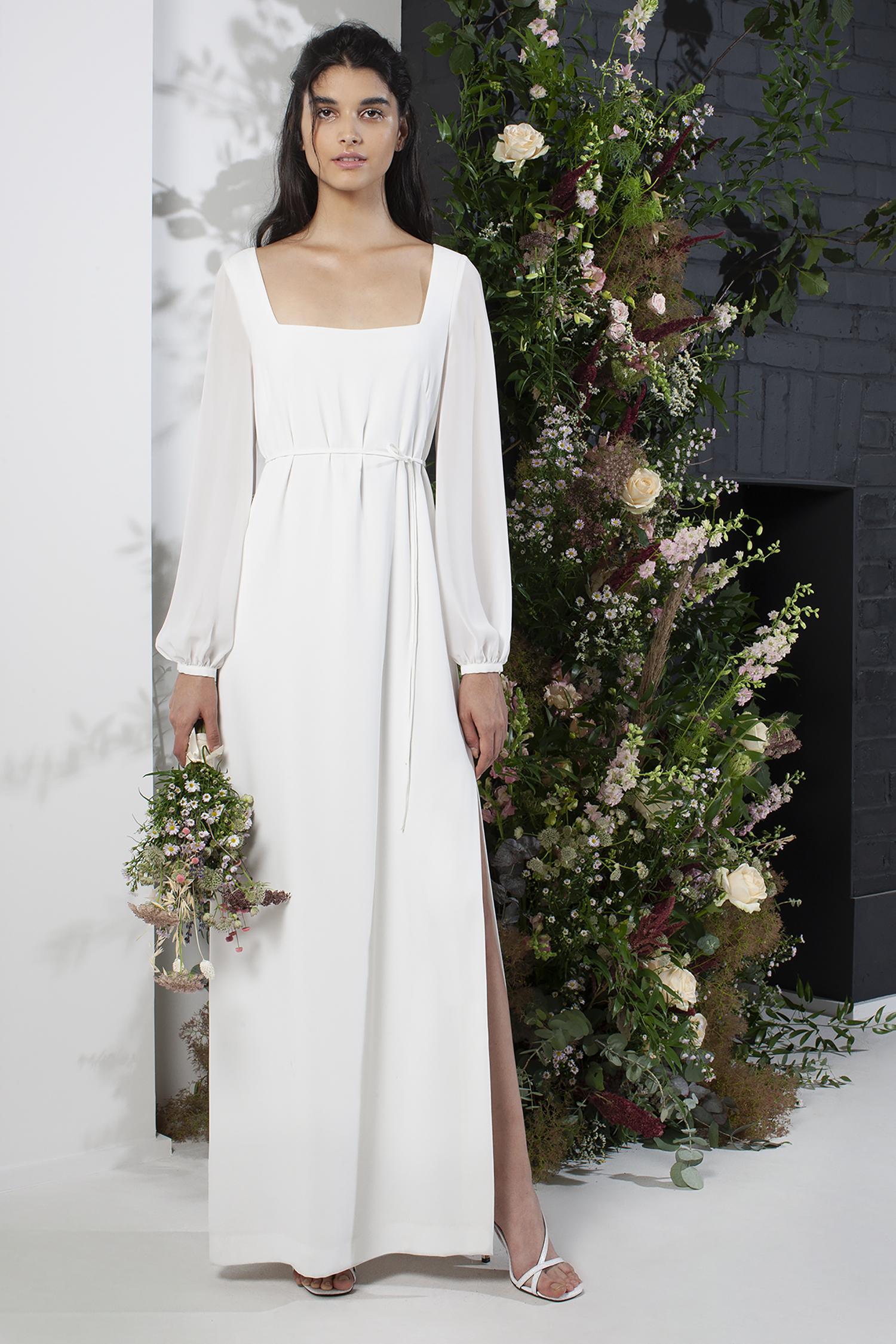 french connection cari sparkle wedding dress