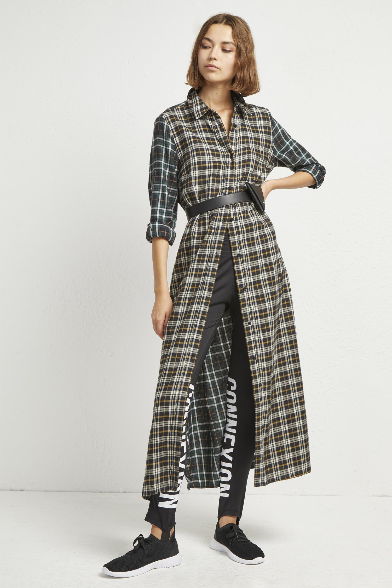 french connection midi shirt dress