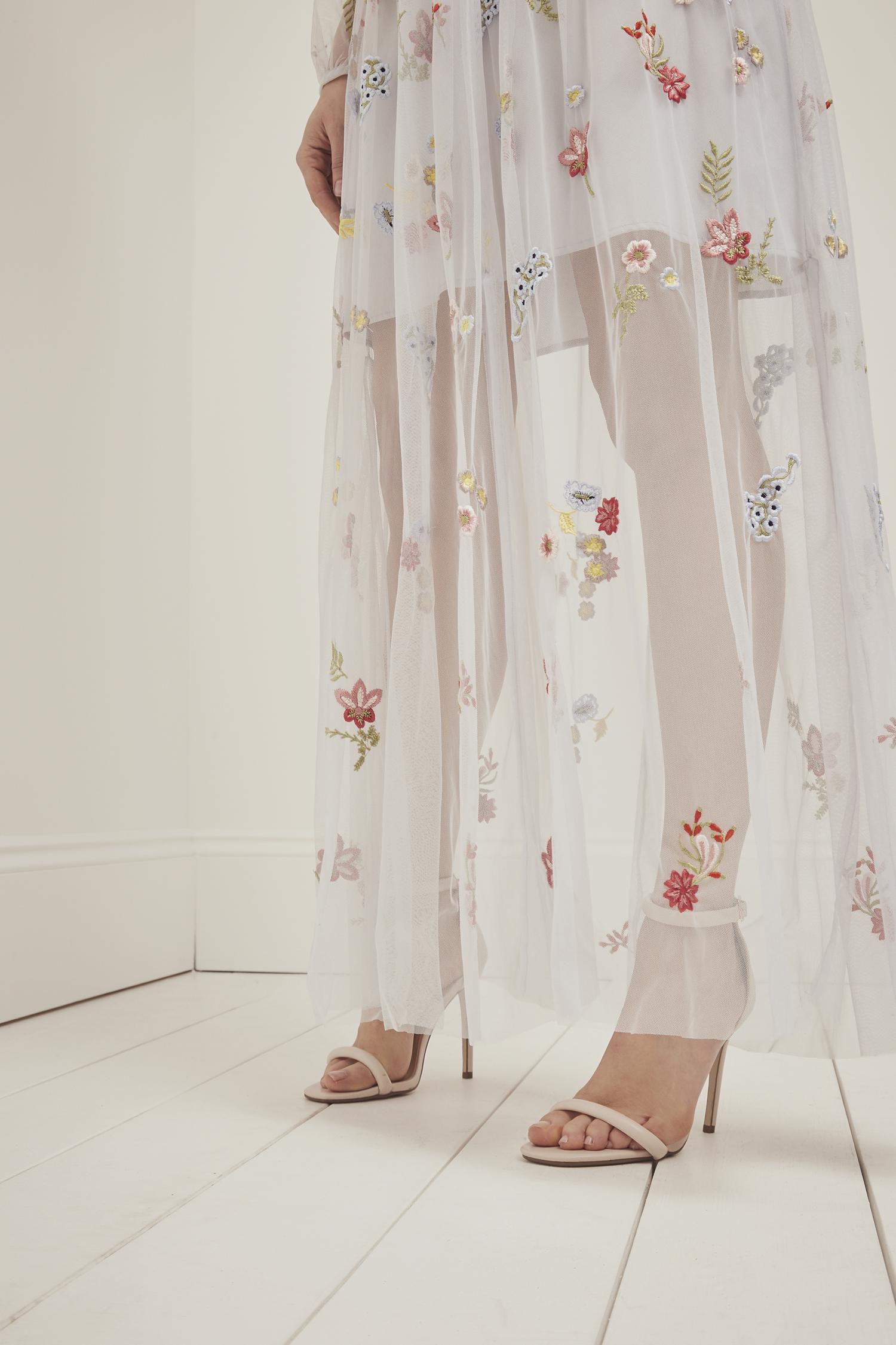 caspia embroidered maxi dress