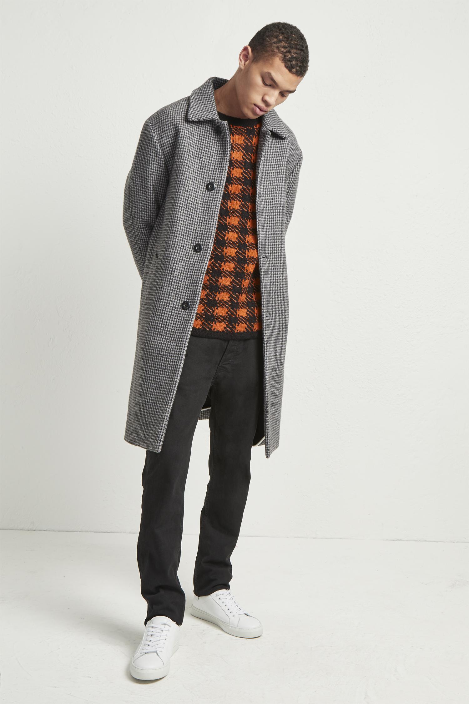 dog tooth check jacket