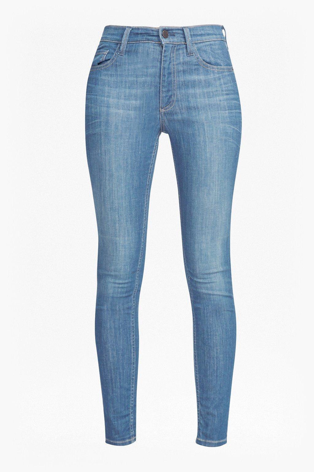 French Connection Denim Rebound Skinny Jeans in Blue | Lyst