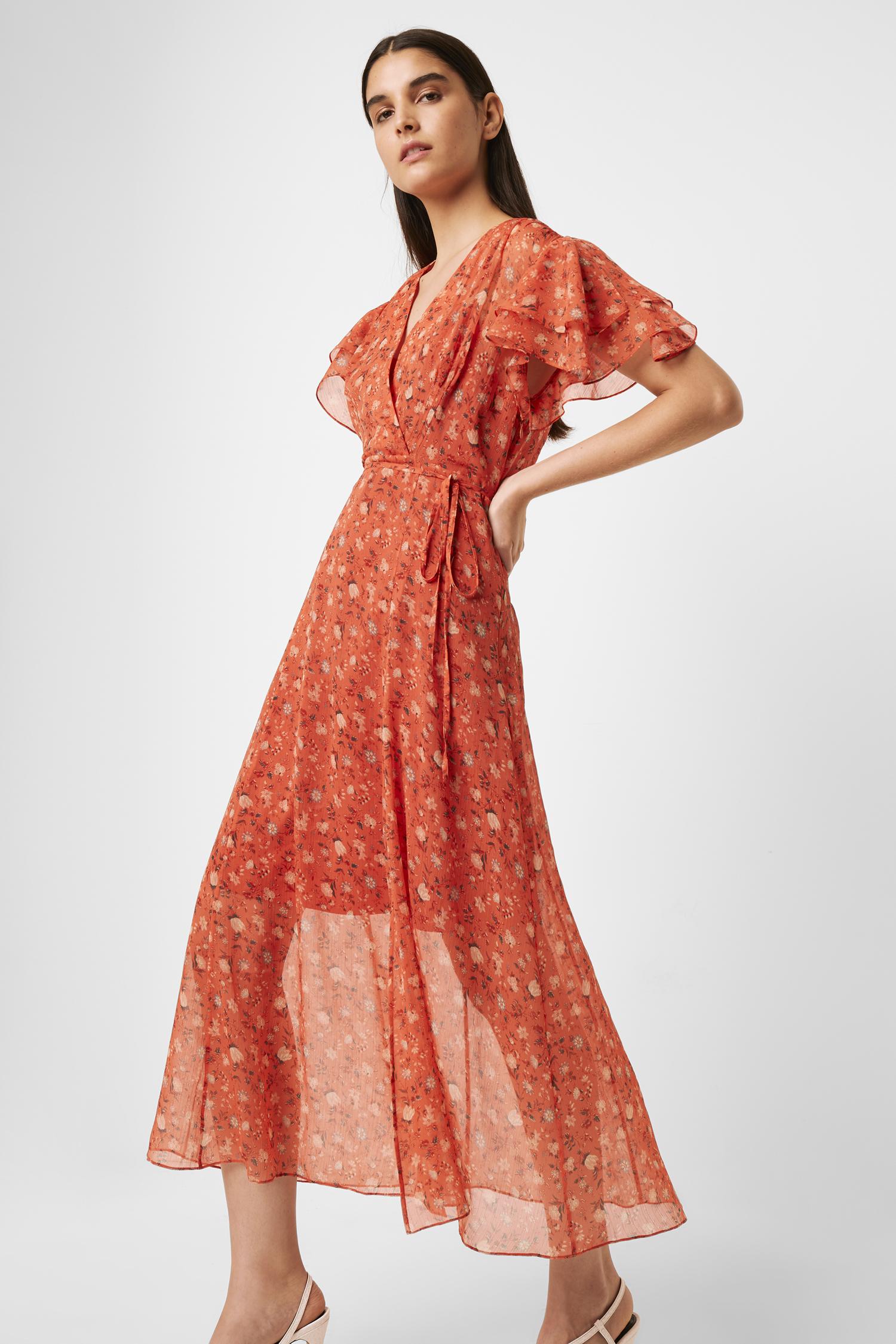 french connection cerisier tea dress