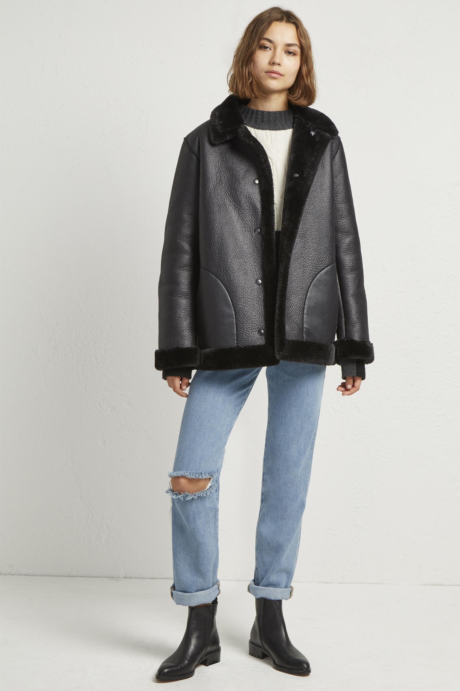 french connection reversible jacket