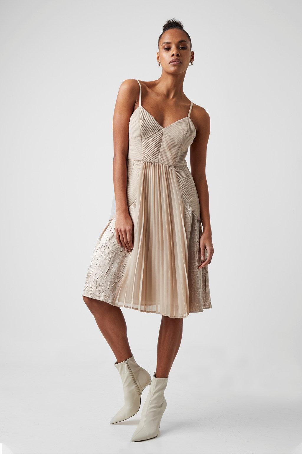 Elloisse Georgette Ruched Dress | Lyst