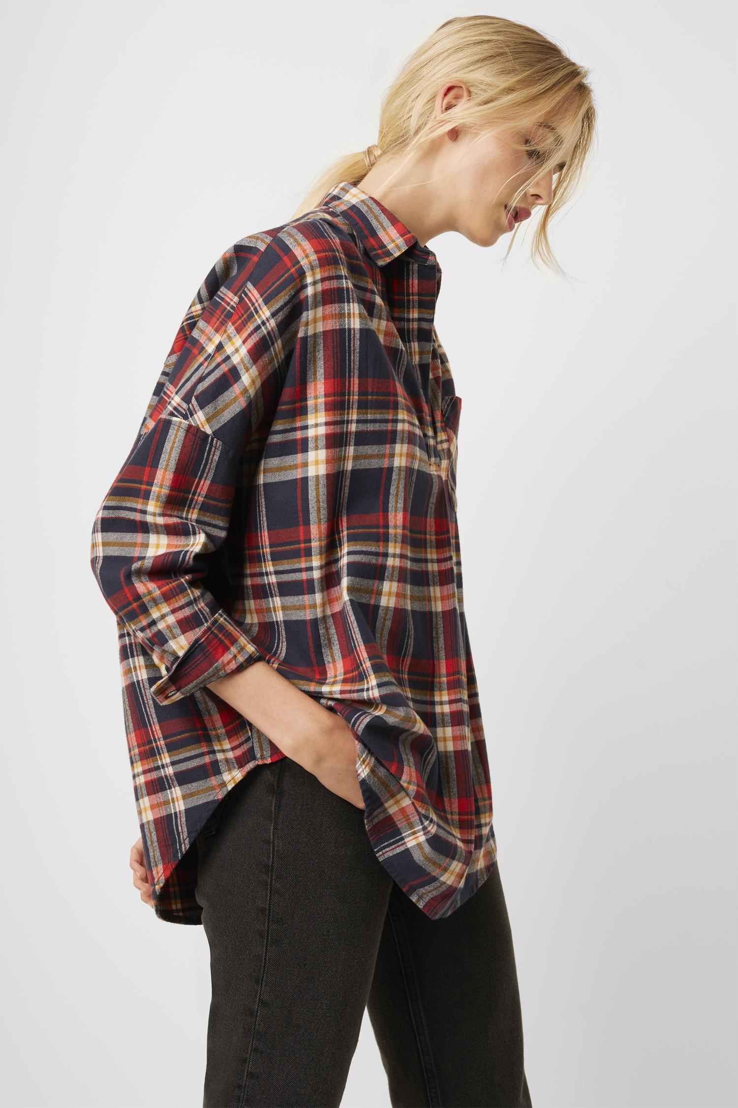 French Connection Rhodes Check Flannel 
