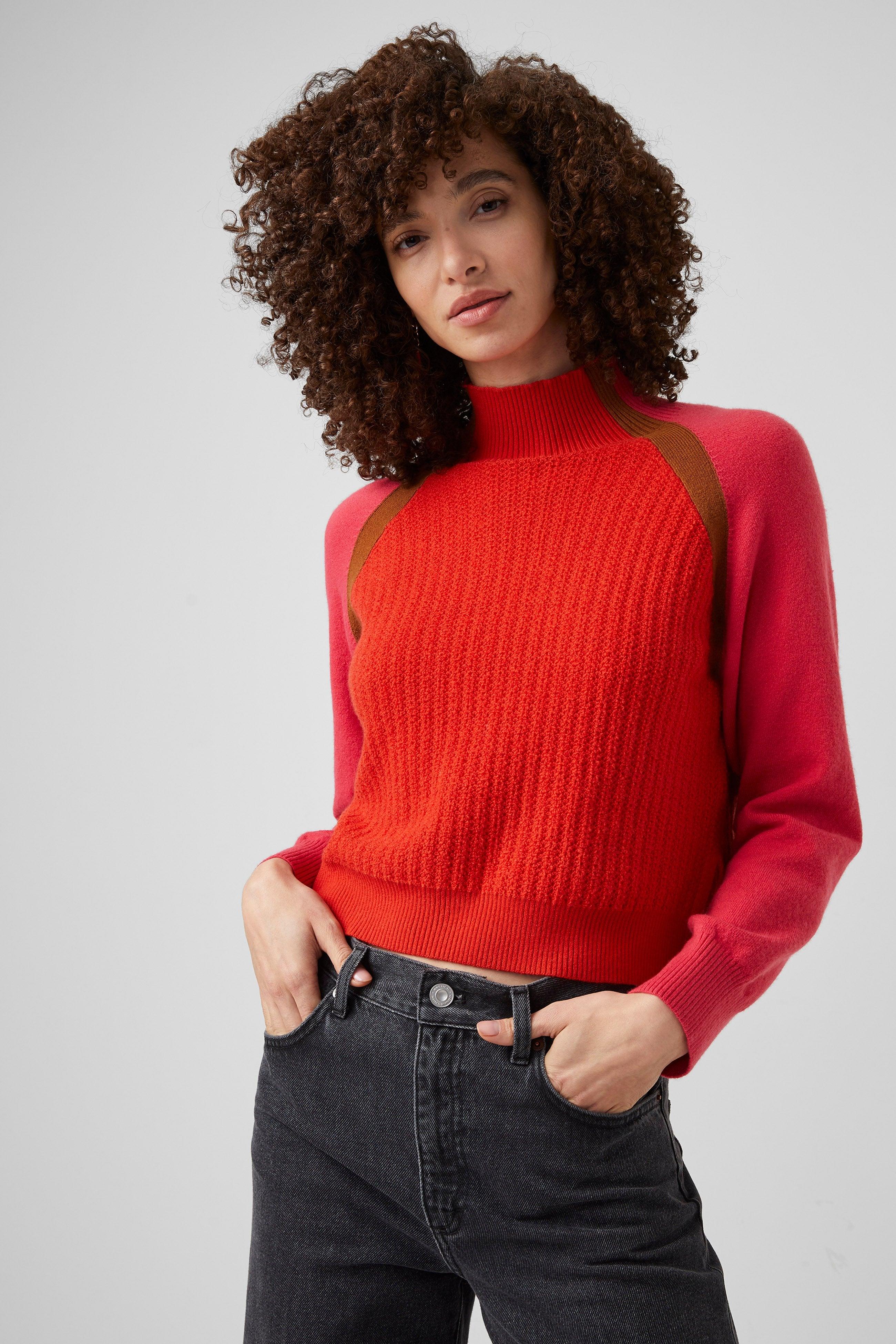 high neck sweater design