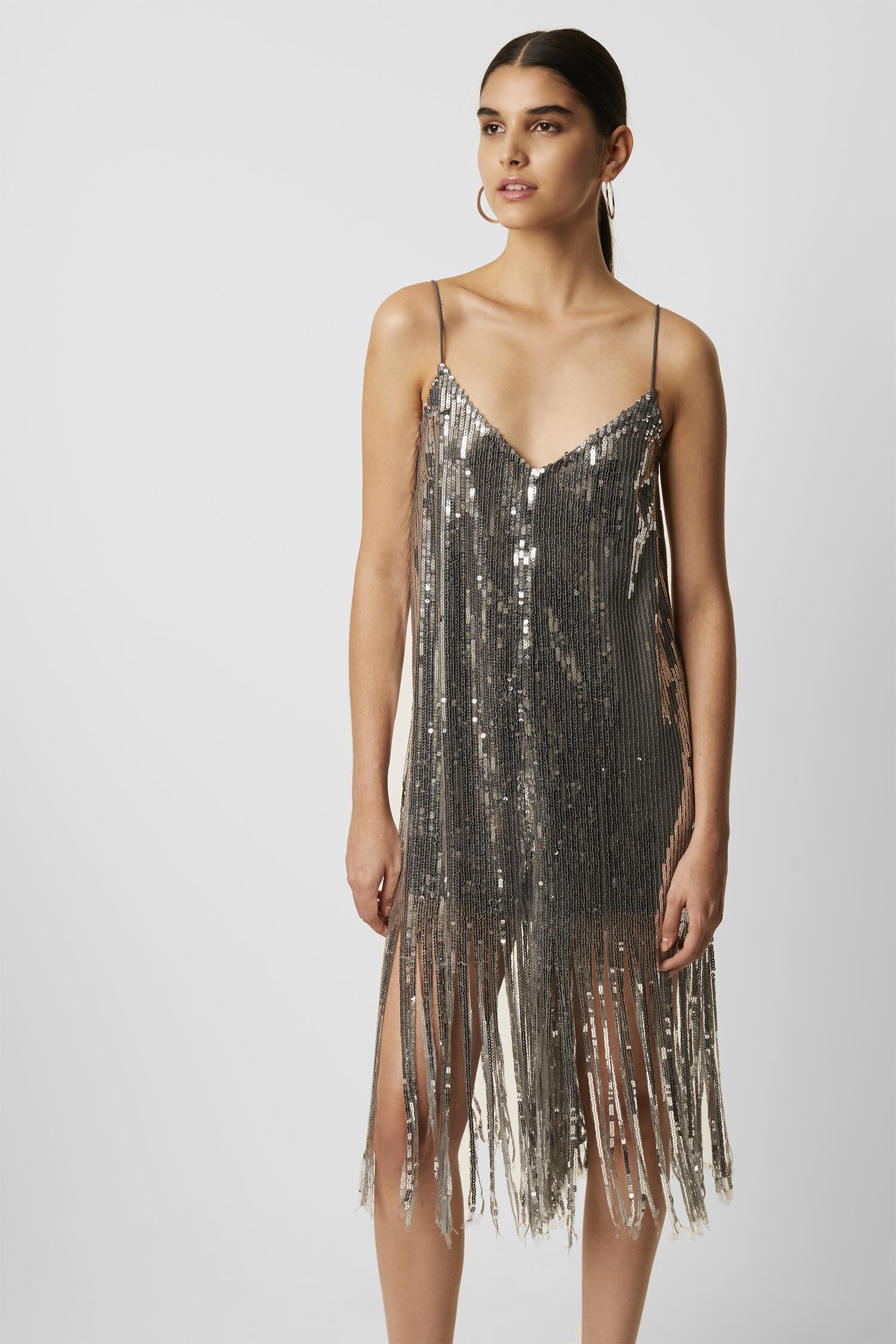 baani fringe embellished jumpsuit