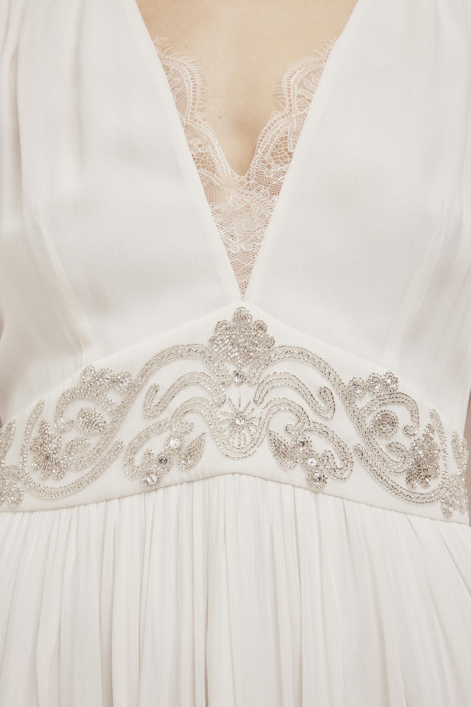 french connection cari sparkle wedding dress