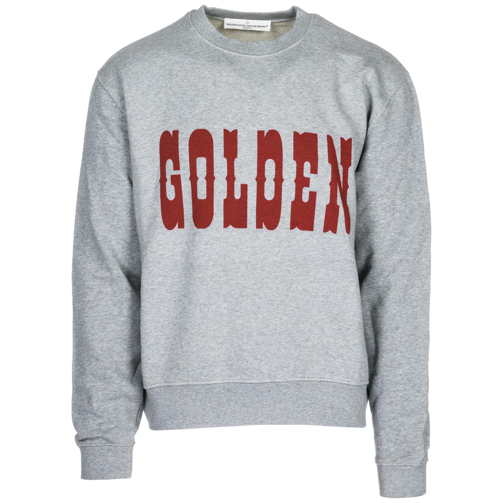 Golden Goose Deluxe Brand Cotton Grey Alfred Sweatshirt in Gray for Men ...