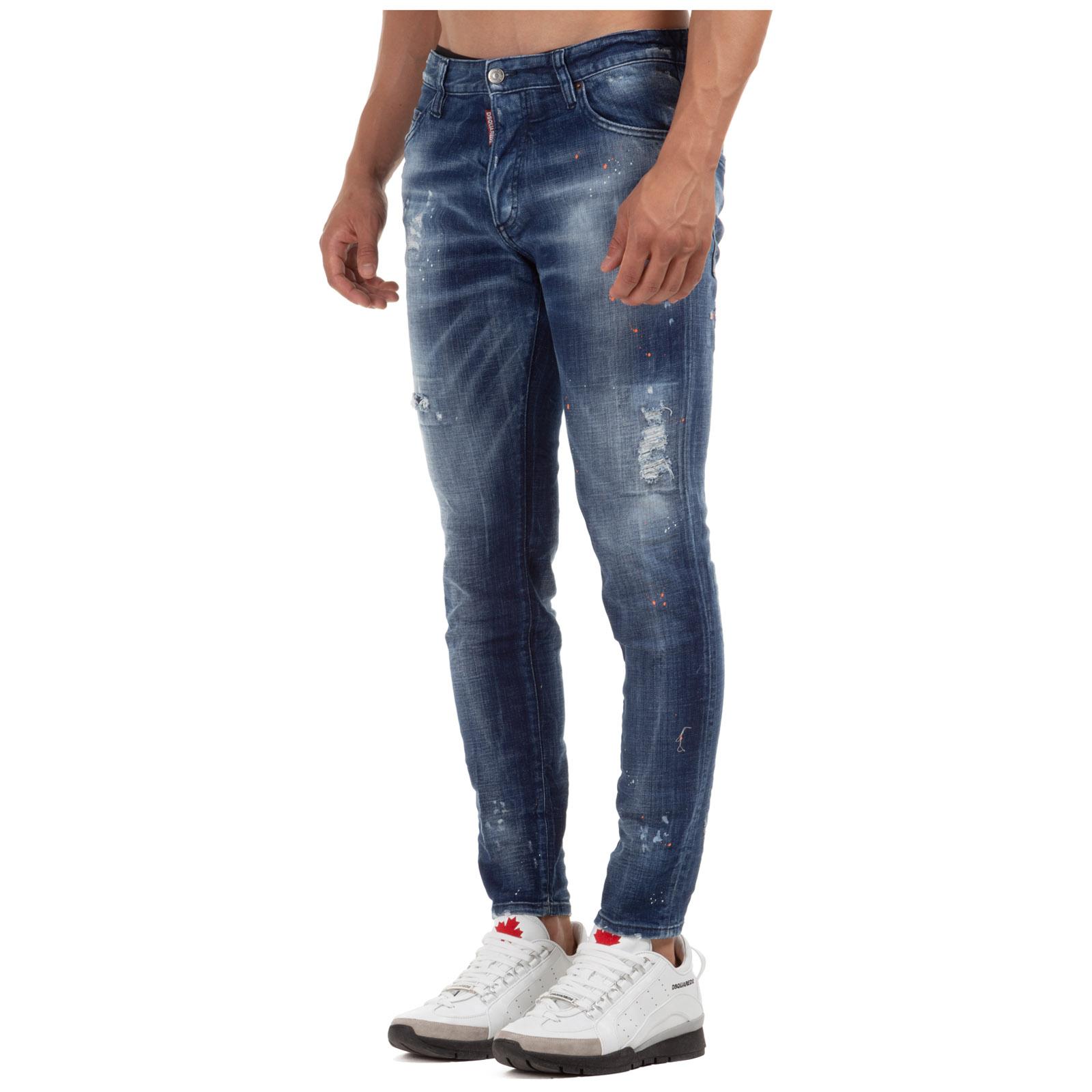 DSquaredÂ² Men's Jeans Denim Skinny in Blue for Men - Lyst