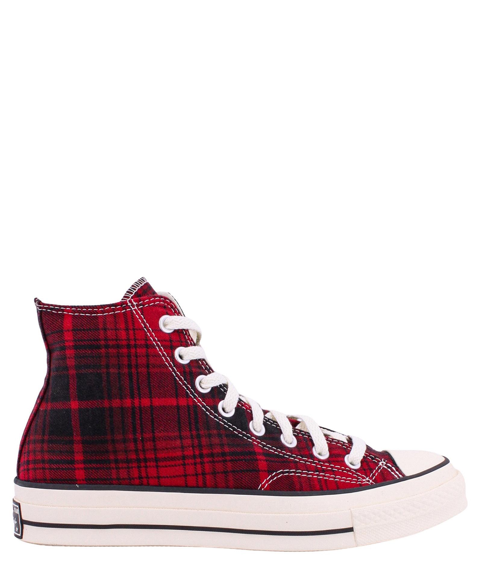 Converse High-top Sneakers in Red for Men | Lyst