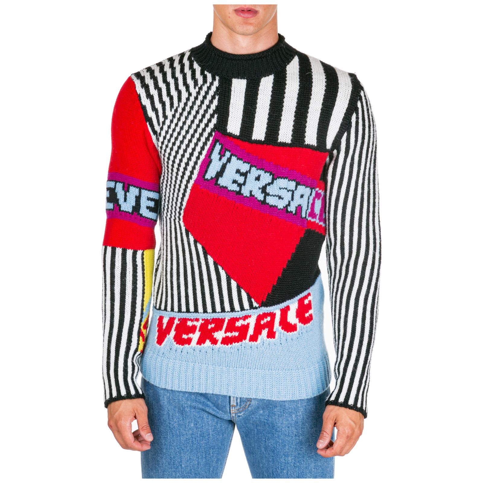 Versace Wool Men's Sweater for Men - Save 52% - Lyst