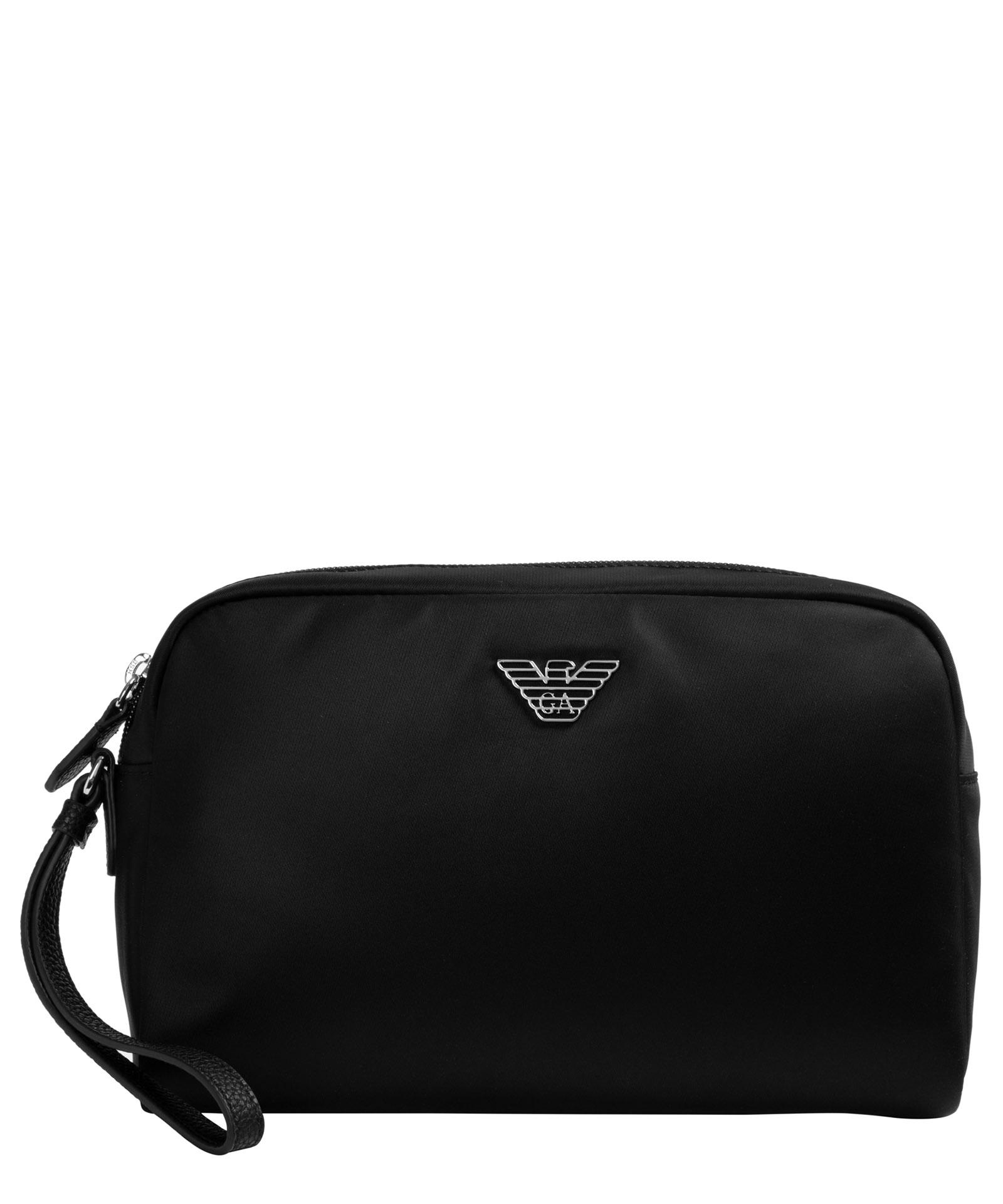 Emporio Armani Toiletry Bag in Black | Lyst