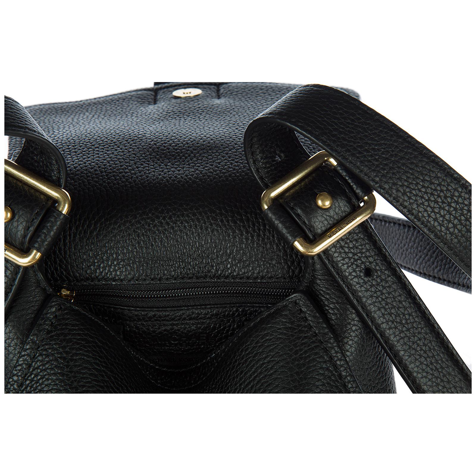 Michael Kors Leather Cross-body Messenger Shoulder Bag Maxine in Black - Lyst