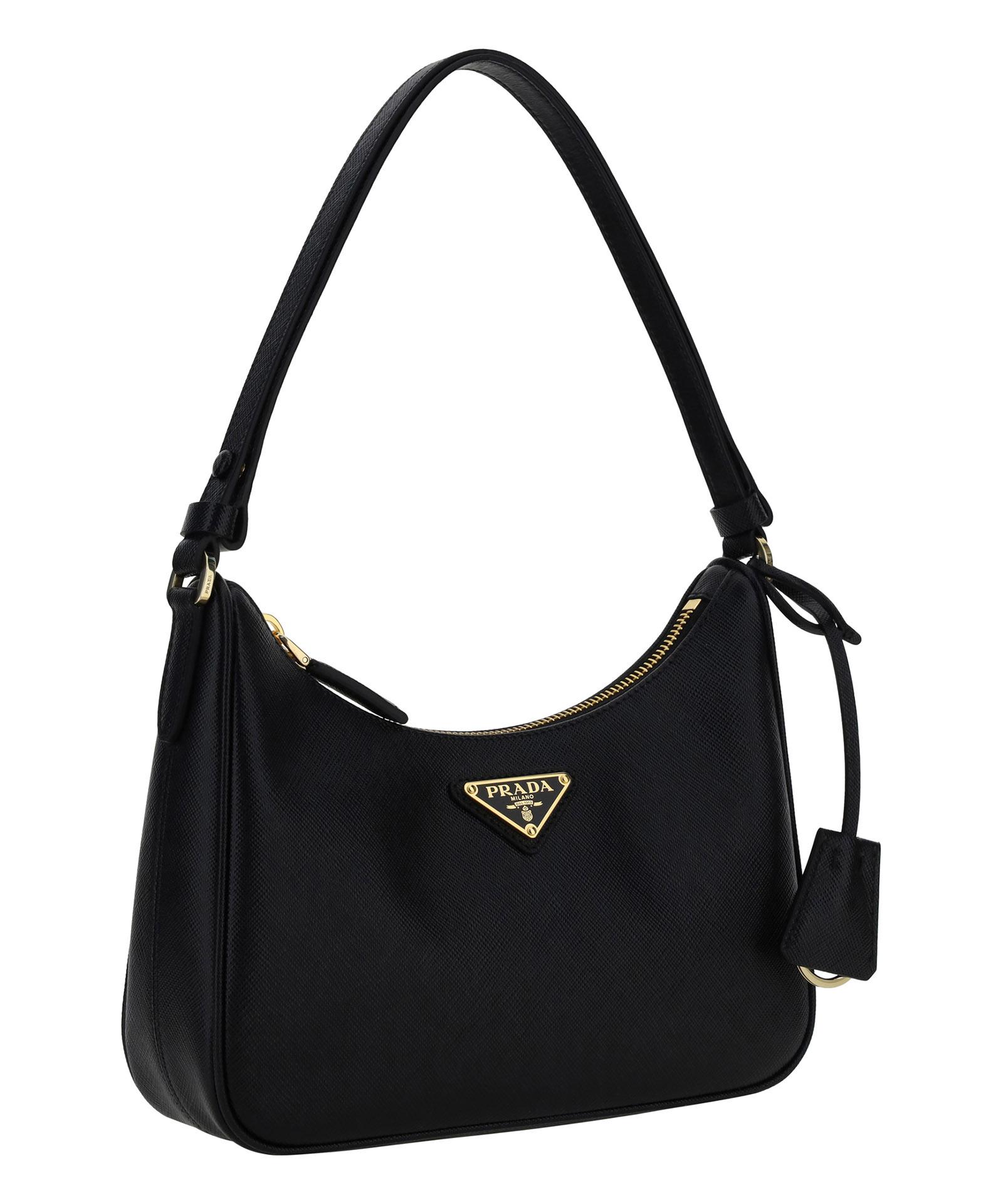 Prada Re-edition 2005 Hobo Bag in Black | Lyst Prada Re-edition 2005 Hobo Bag in Black | Lyst