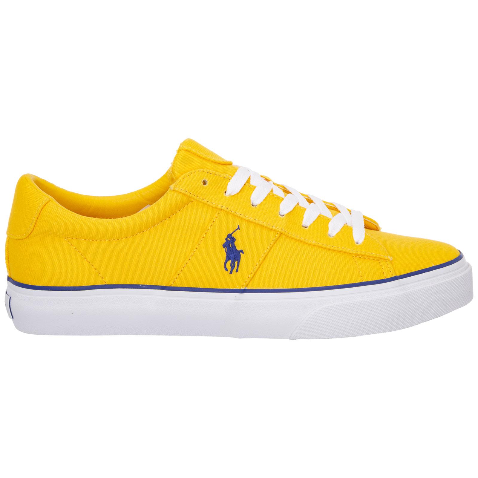 Eloquent Not essential Much Polo Ralph Lauren Shoes Cotton Trainers Sneakers in Yellow for Men | Lyst