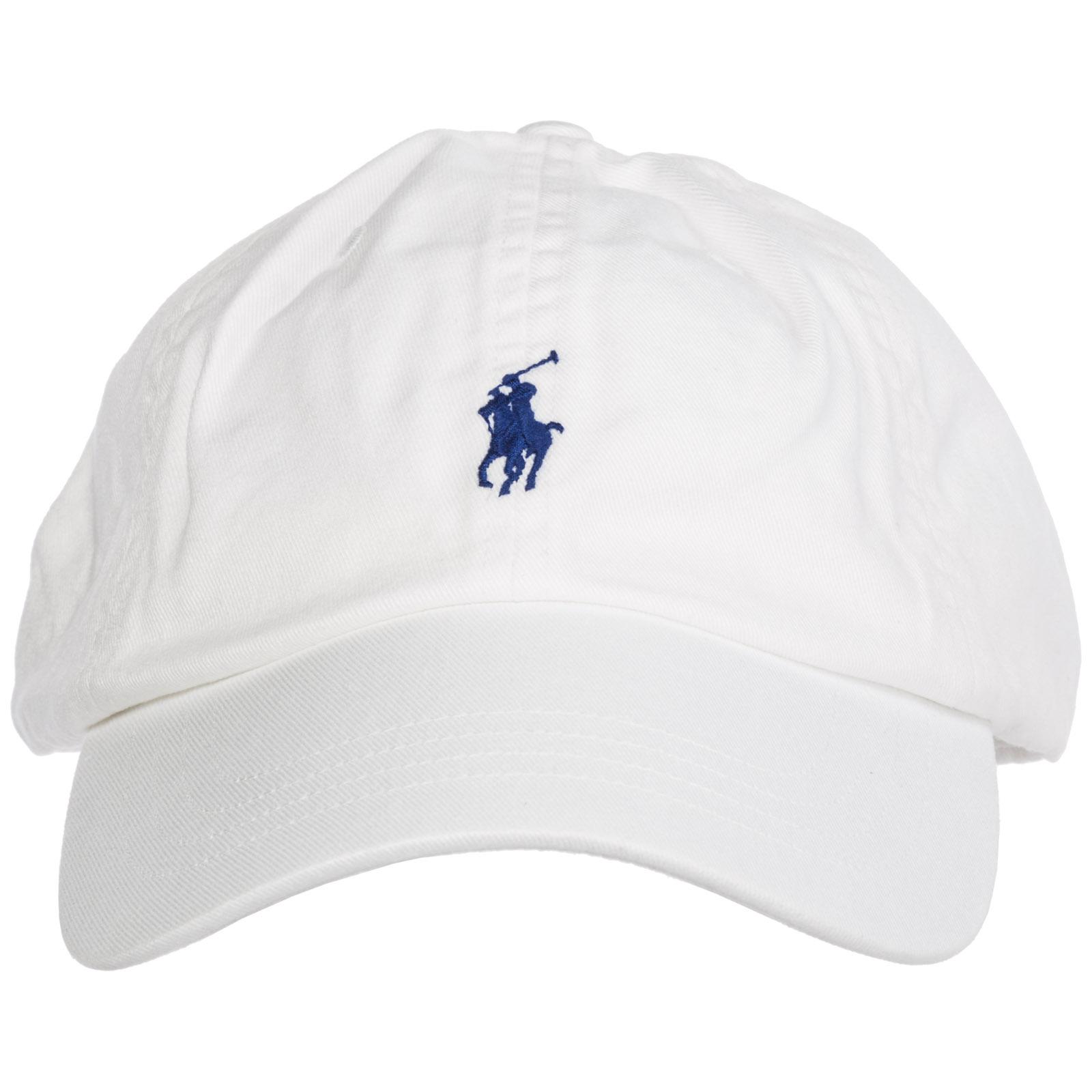 Ralph Lauren Adjustable Men's Cotton Hat Baseball Cap in White for Men - Lyst