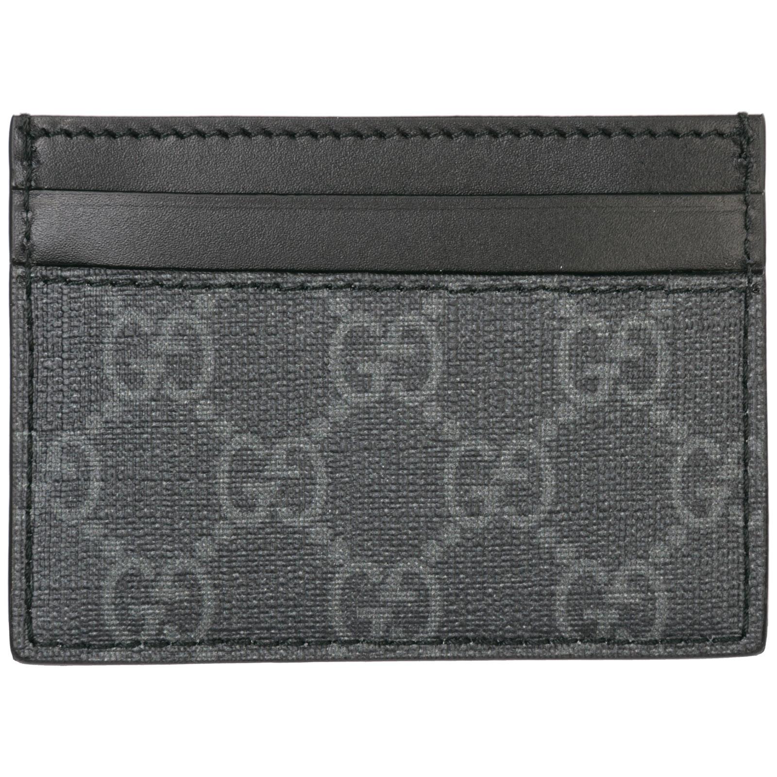 gucci kingsnake card holder black