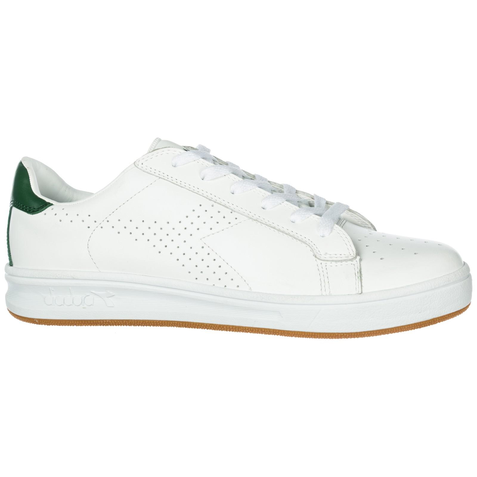 diadora leather trainers