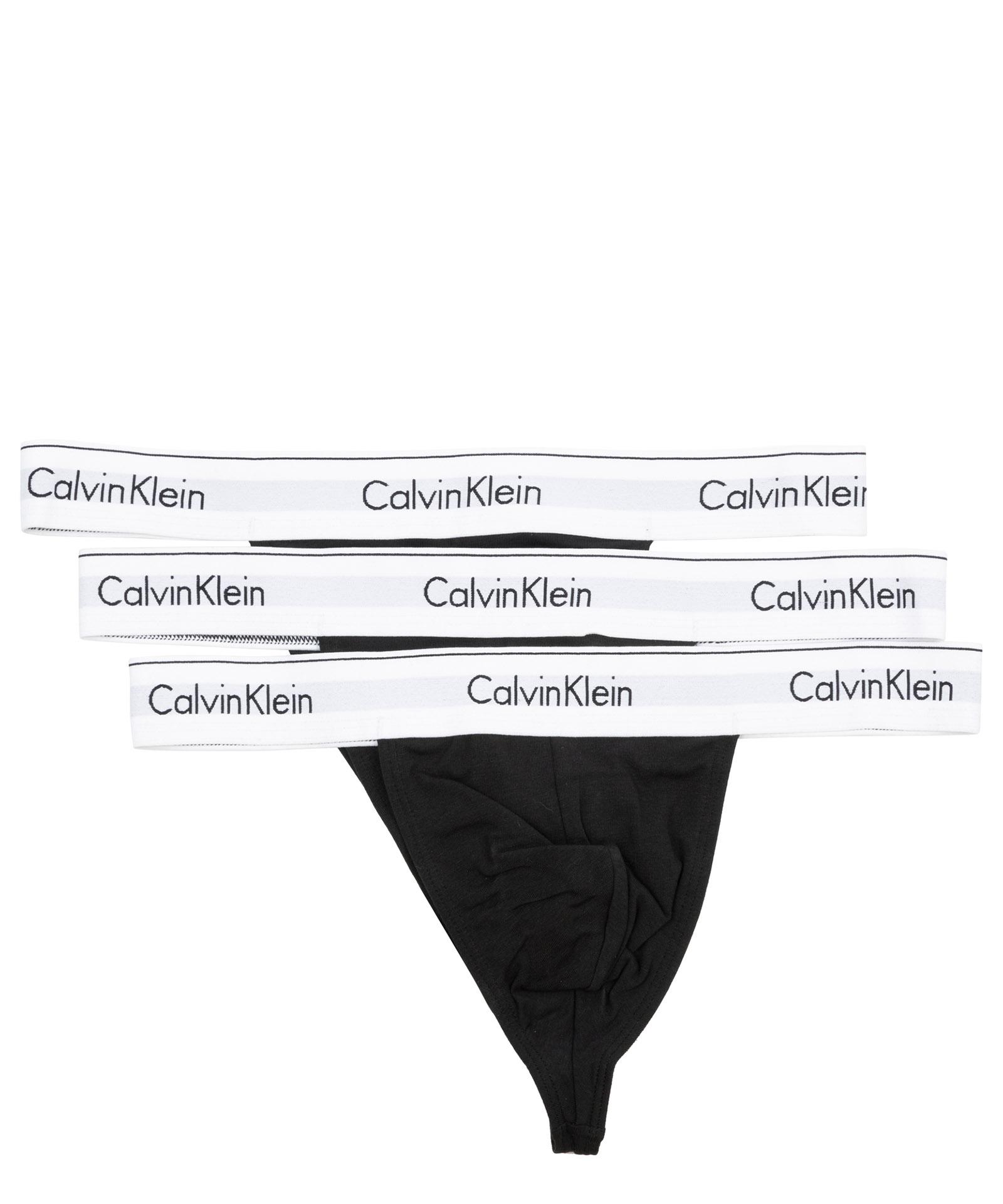 Calvin Klein 3 Pack Thongs - Modern Cotton in White for Men | Lyst