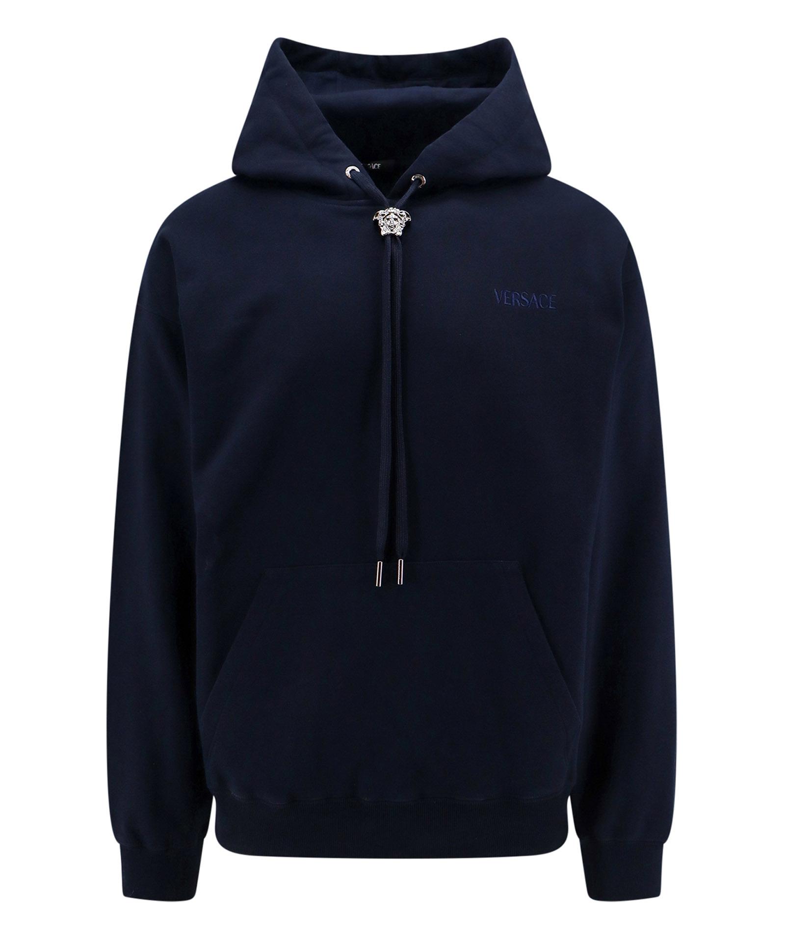 Versace sales blue hoodie