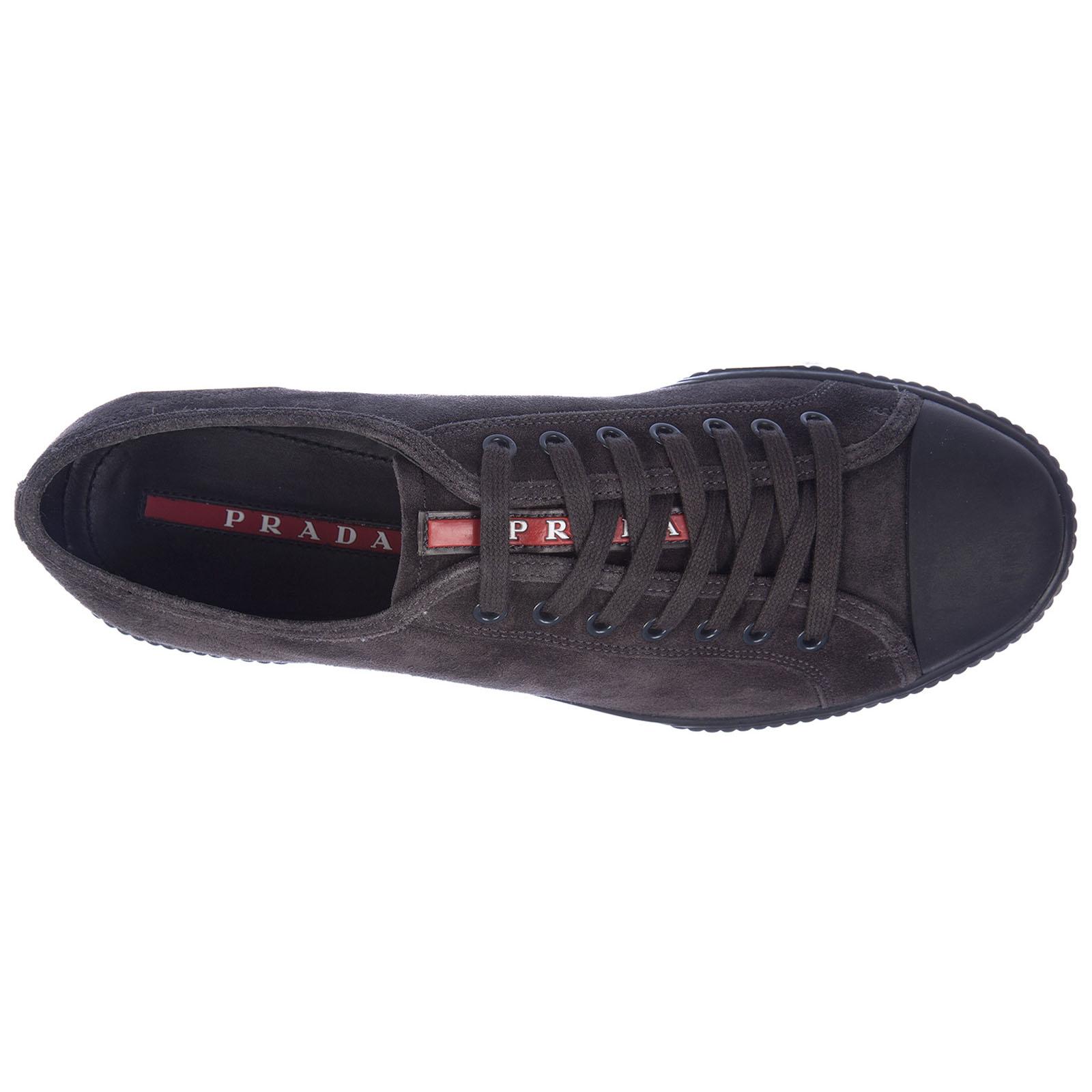 prada trainers mens blue
