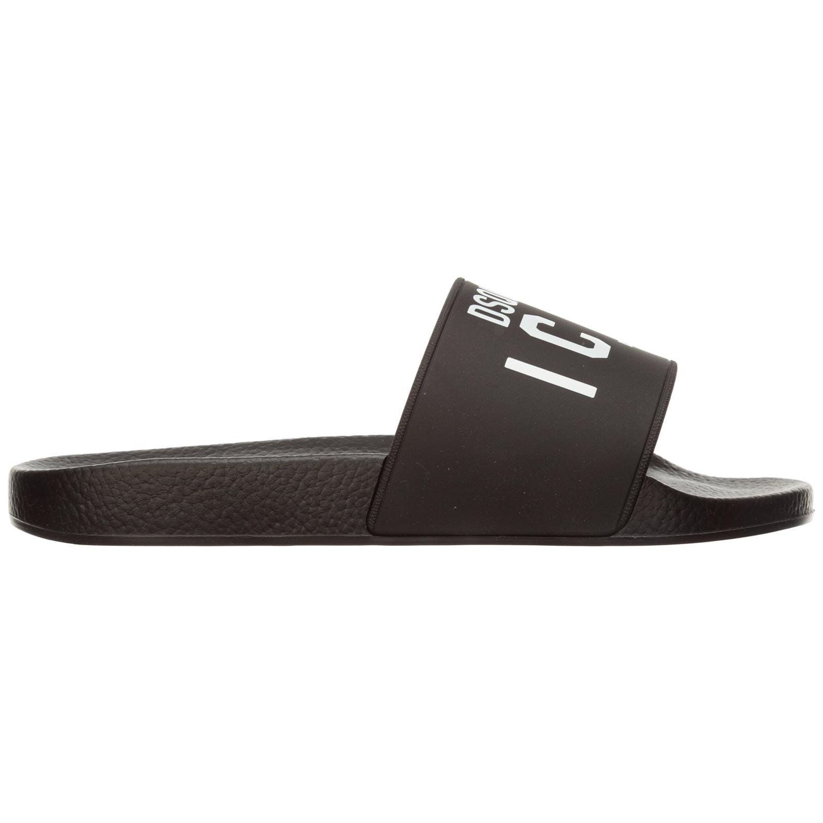 dsquared icon flip flops