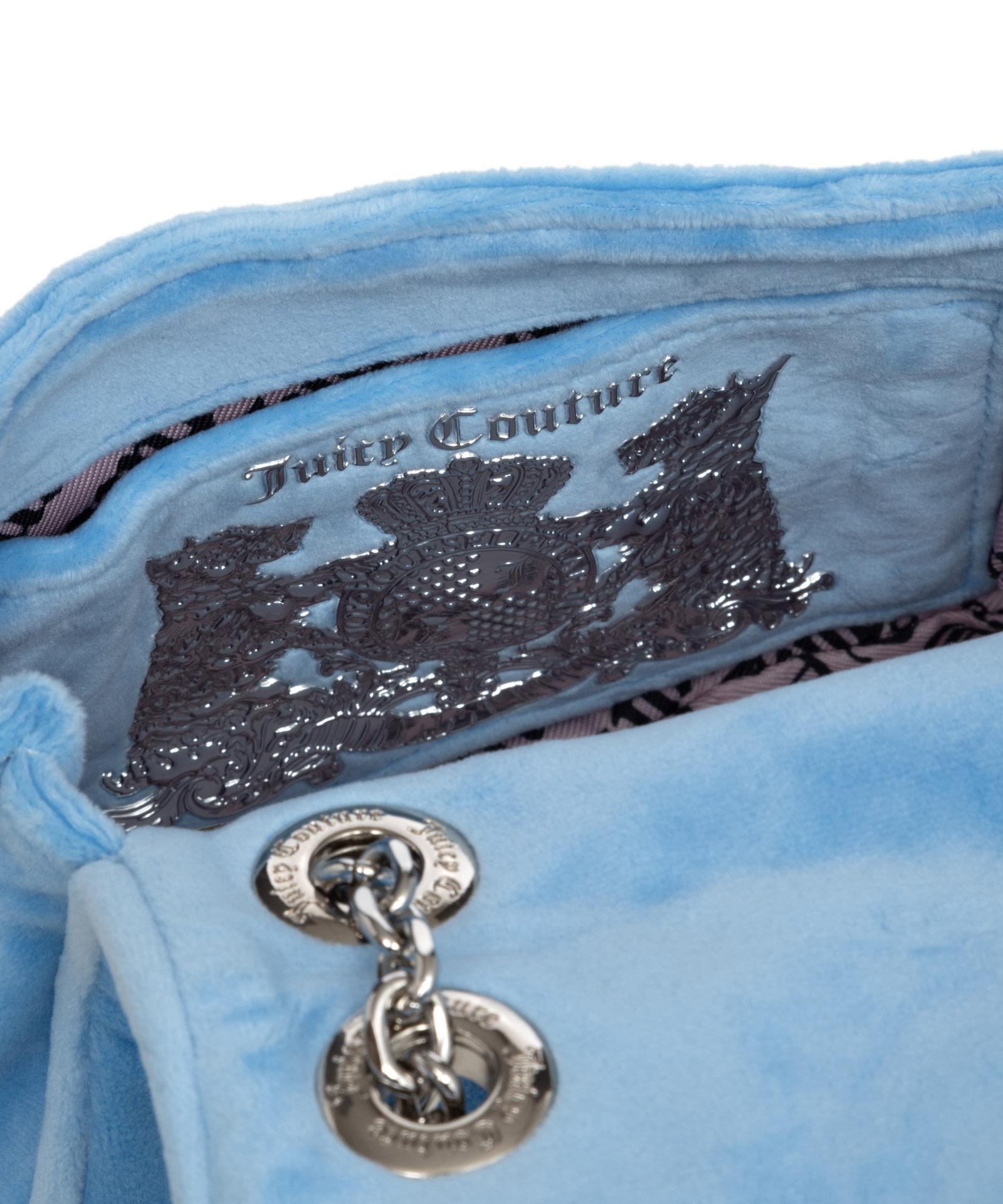 Juicy Couture Kimberly Small Shoulder Bag in Blue | Lyst