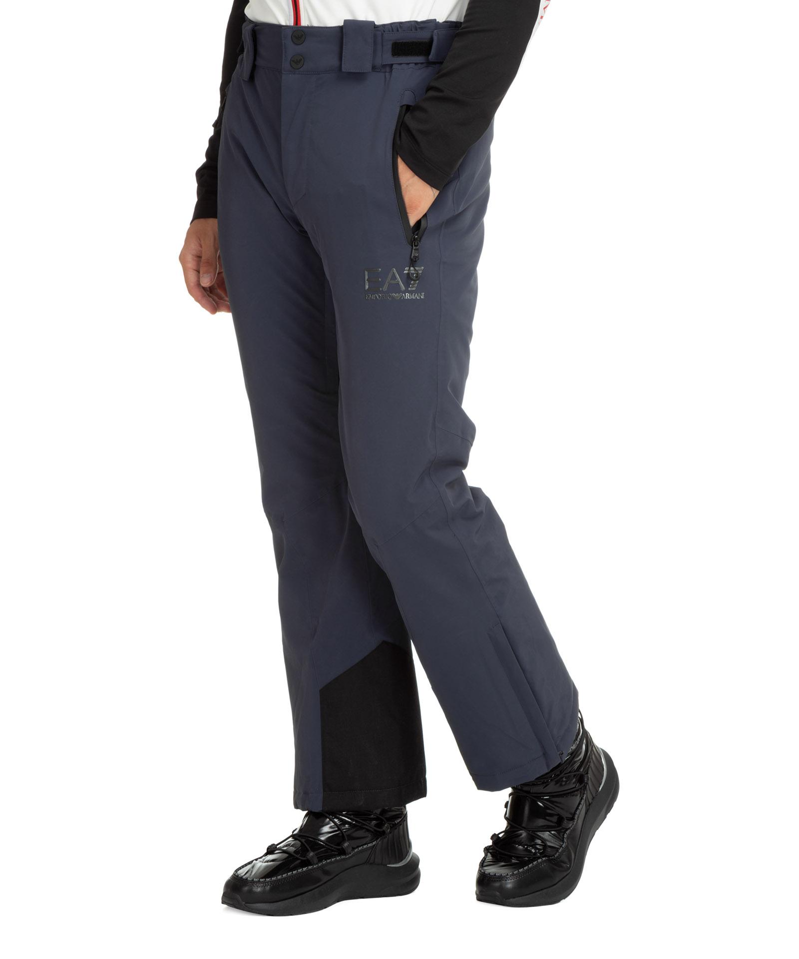 EA7 Stratum 7 Ski Trousers in Blue for Men | Lyst