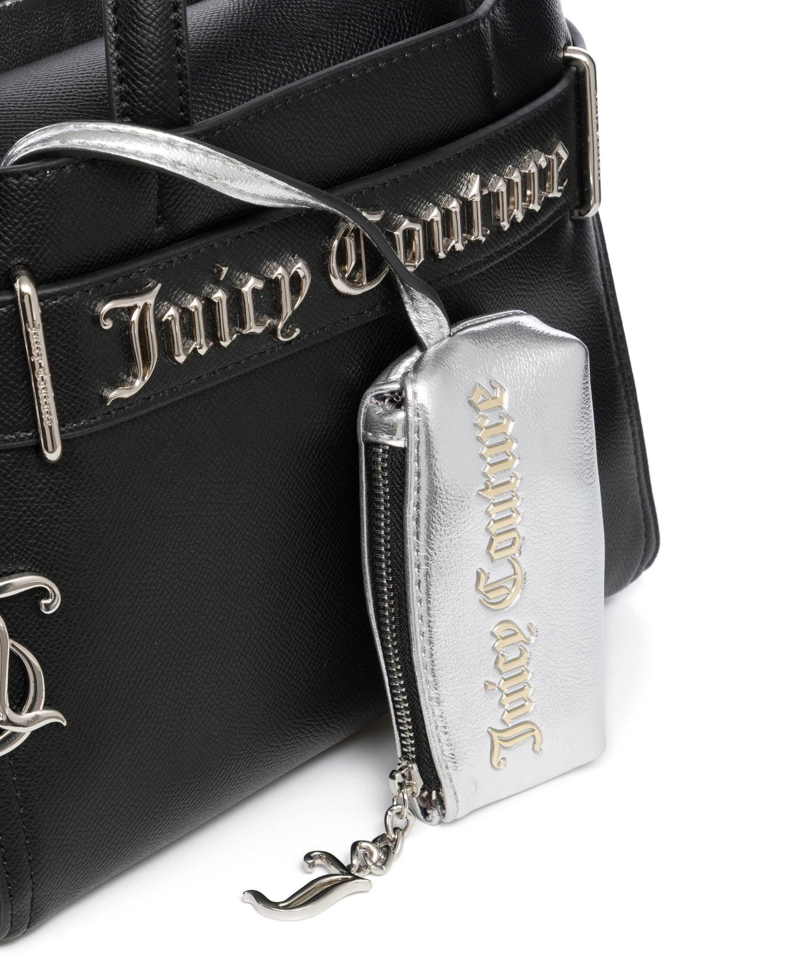 Juicy couture★ Jasmine ミニポーチ付き ショルダー バッグ Juicy Couture Jasmine Small Handbag in Black | Lyst