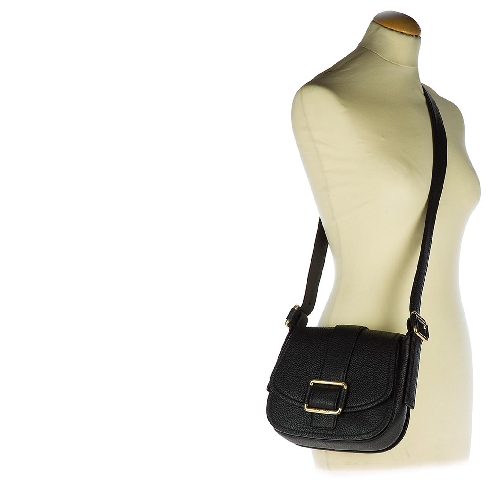 Maxine Small Leather Messenger Bag IUCN Water