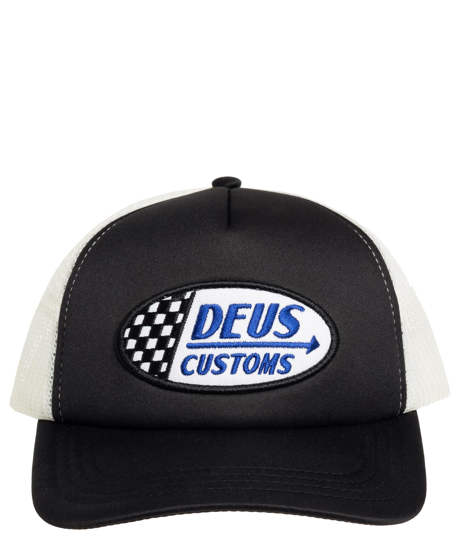 Deus Ex Machina Flags Trucker Hat in Black for Men | Lyst