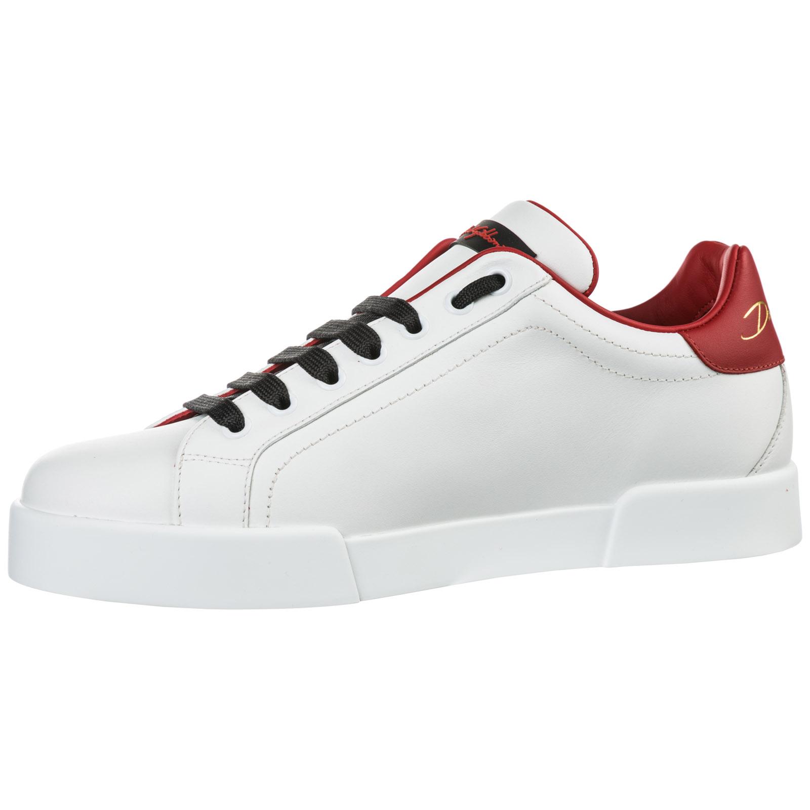 Dolce & Gabbana Shoes Leather Trainers Sneakers Portofino for Men 