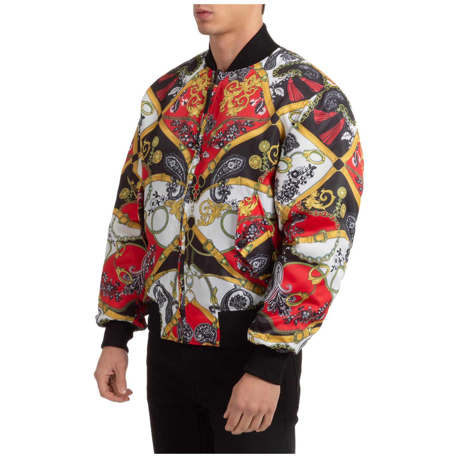Giubbotto giubbino uomo reversibile da Uomo di Versace Jeans Couture in  Rosso | Lyst