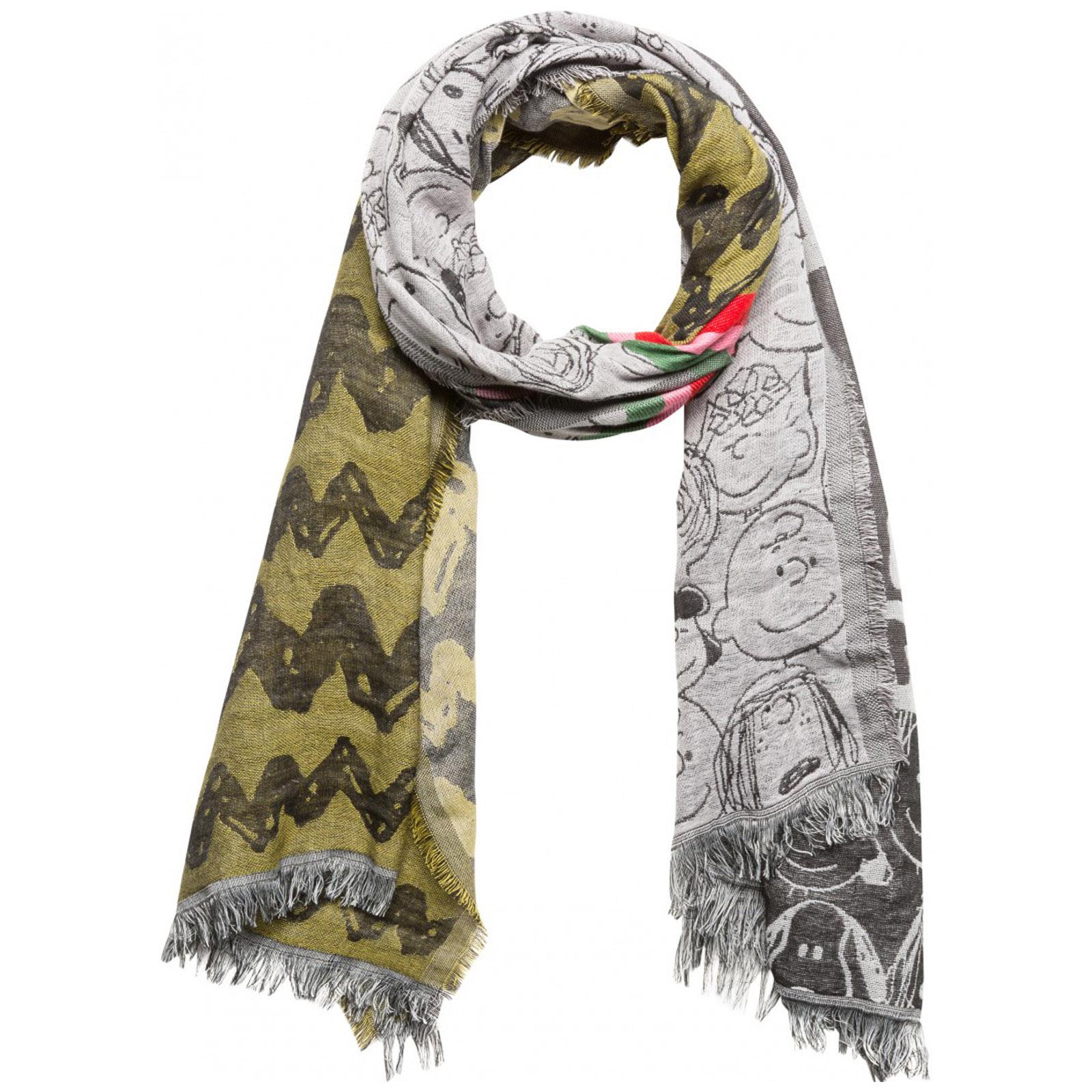 Codello Synthetic Scarf Jacquard Peanuts Snoopy - Lyst