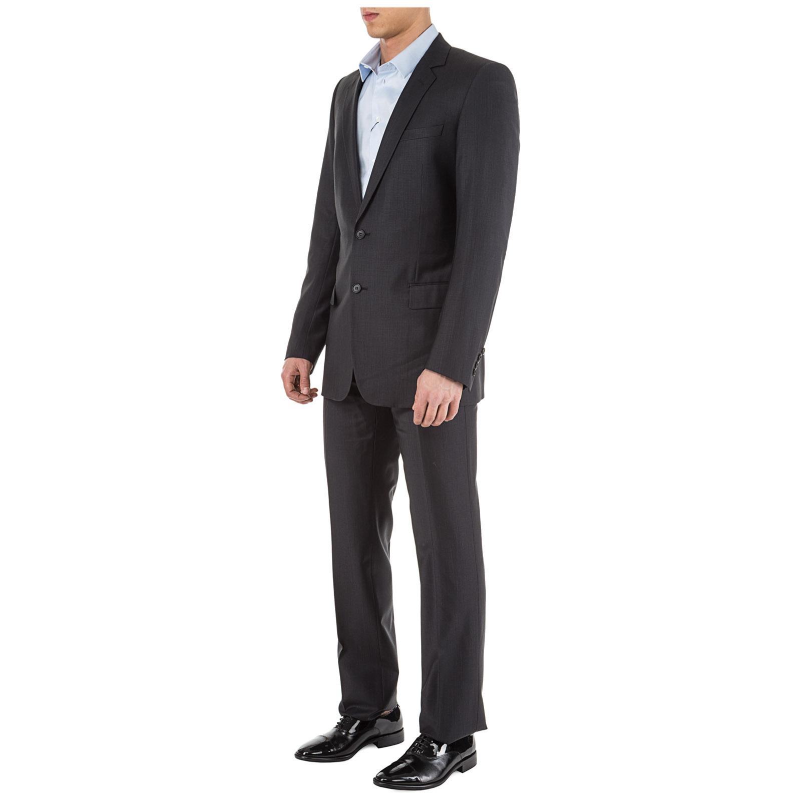 Dior Wool Men's Suit in Black for Men - Lyst