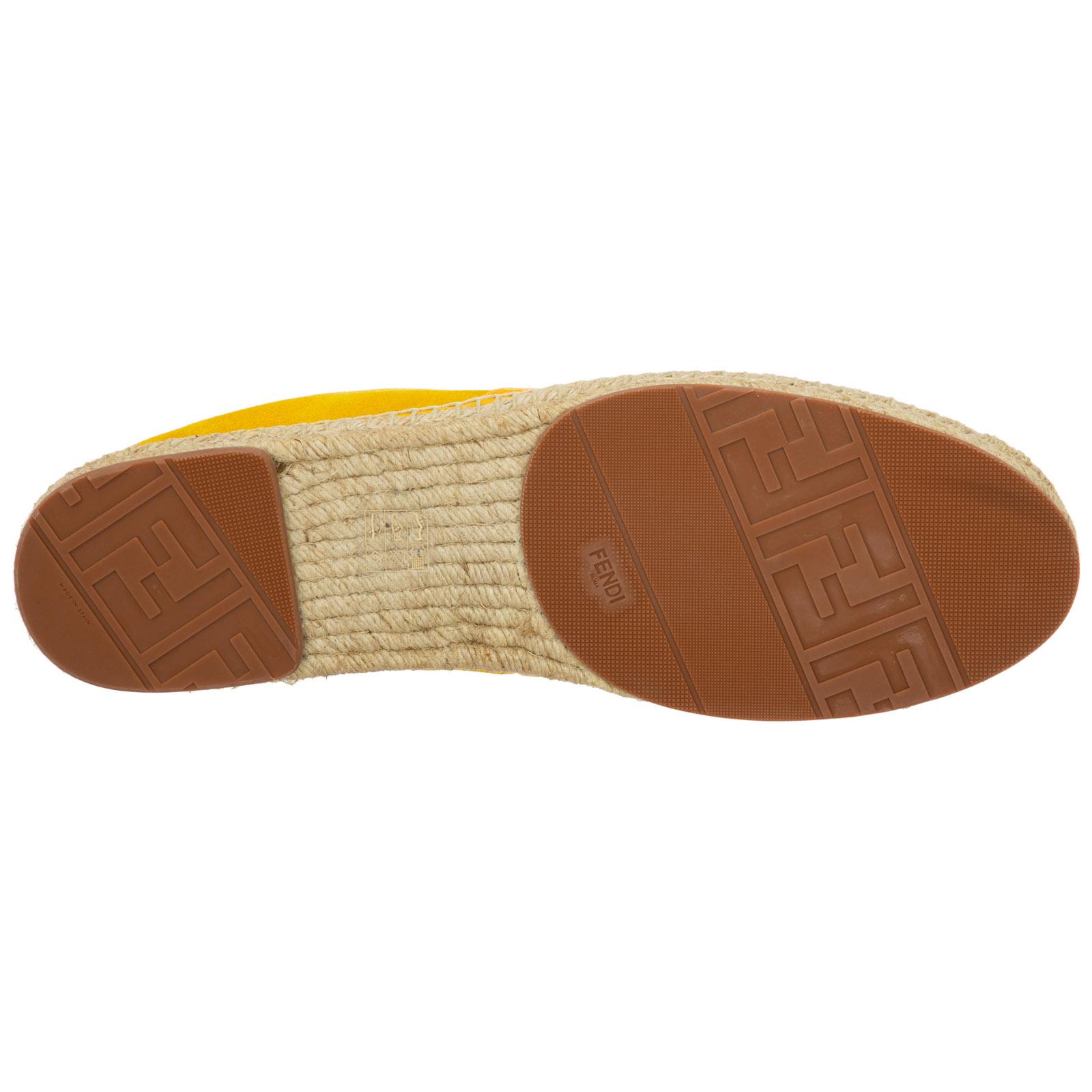 Espadrillas espadrilles uomo ff vertigoFendi in Pelle da Uomo colore Giallo  | Lyst