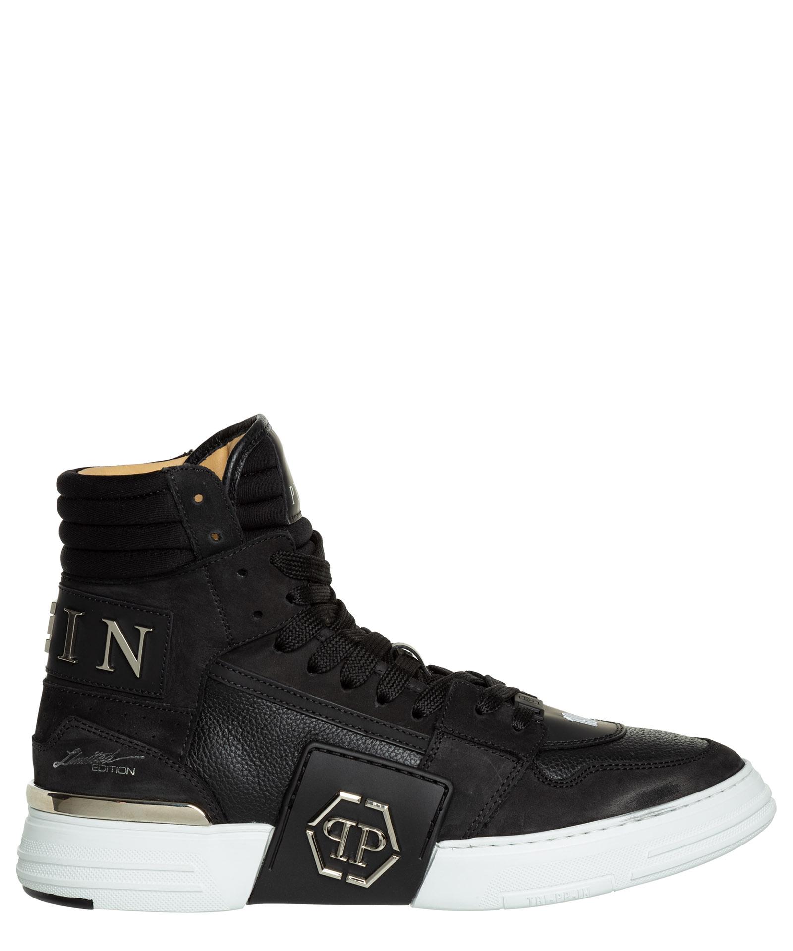 Philipp Plein Leather Hi - Top Tm High 