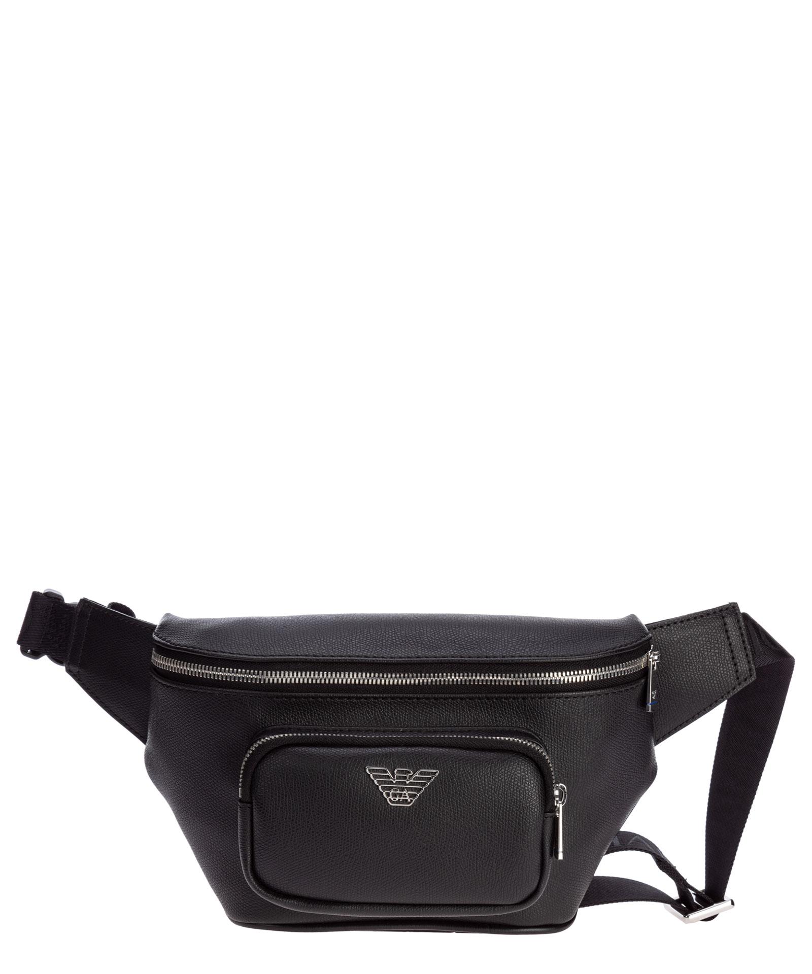 Emporio Armani Belt Bag in Black for Men | Lyst