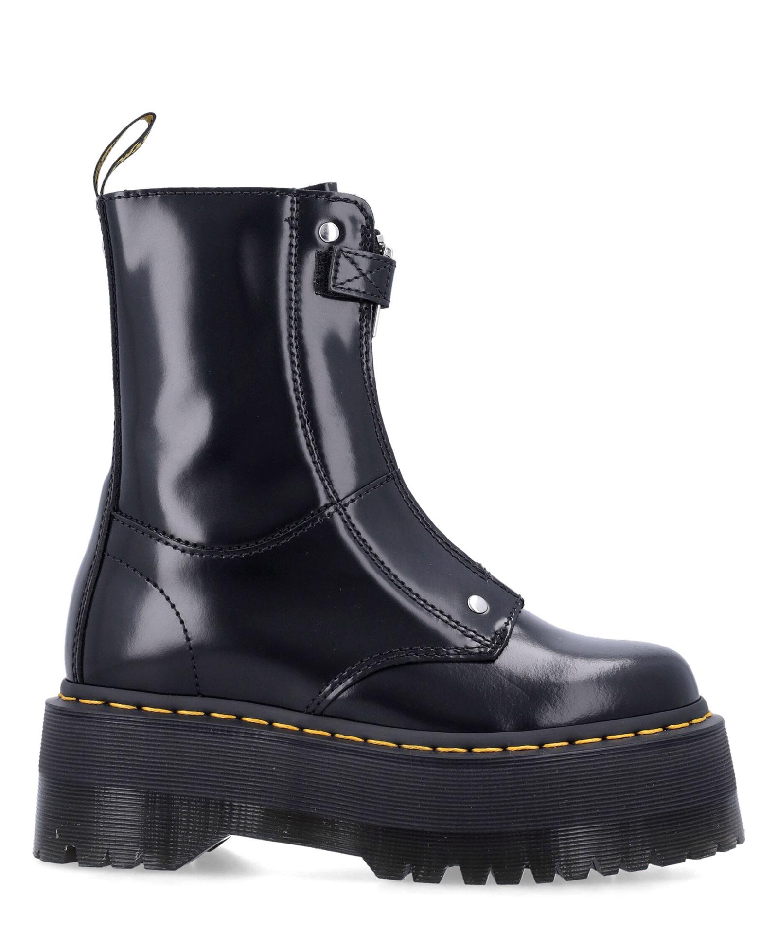 Dr. Martens Jetta Hi Max Lace up Boots in Blue Lyst Canada
