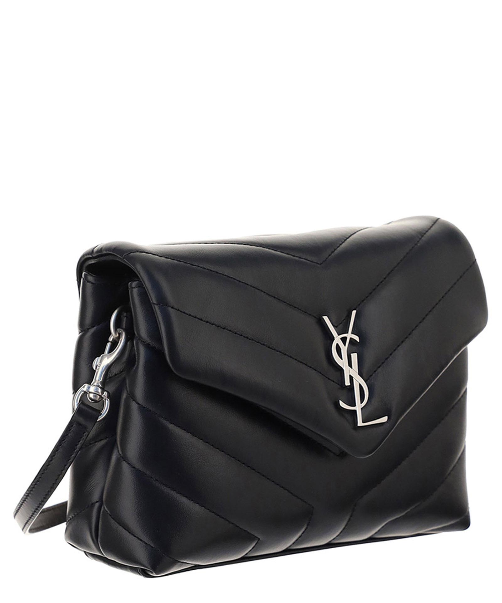 Lou lou leather toy shop crossbody bag