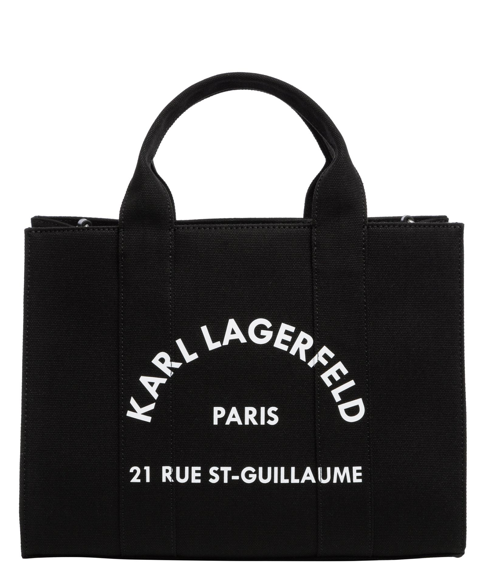 Karl Lagerfeld Rue St Guillaume Tote Bag in Black Lyst UK